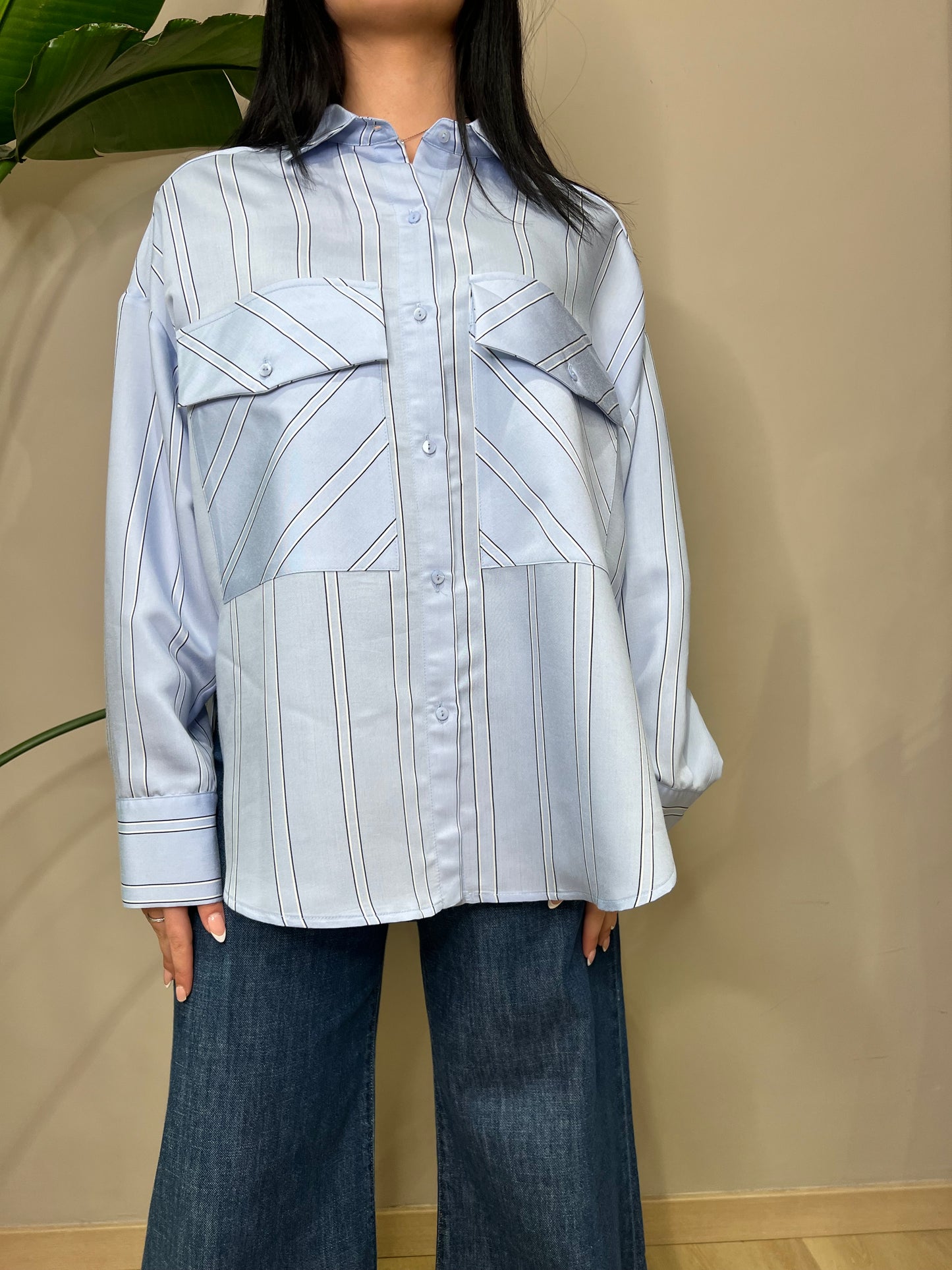 Blusa celeste