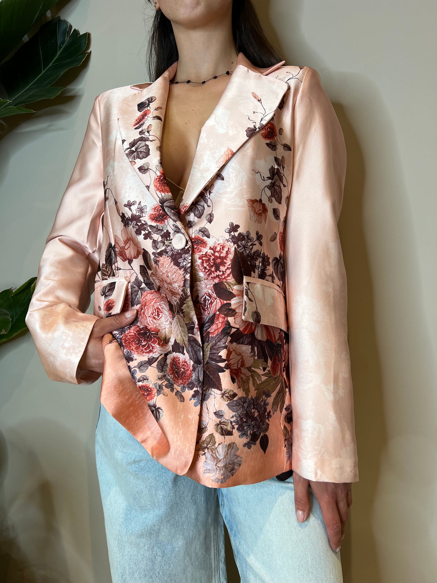 Blazer floreale