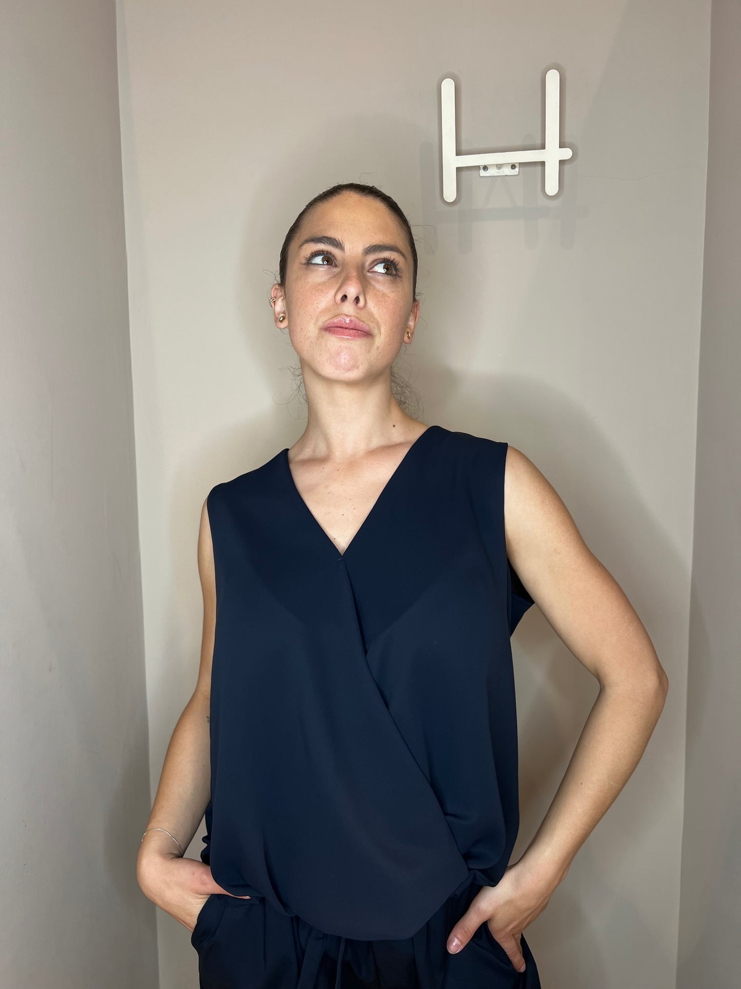 Gilet in chiffon