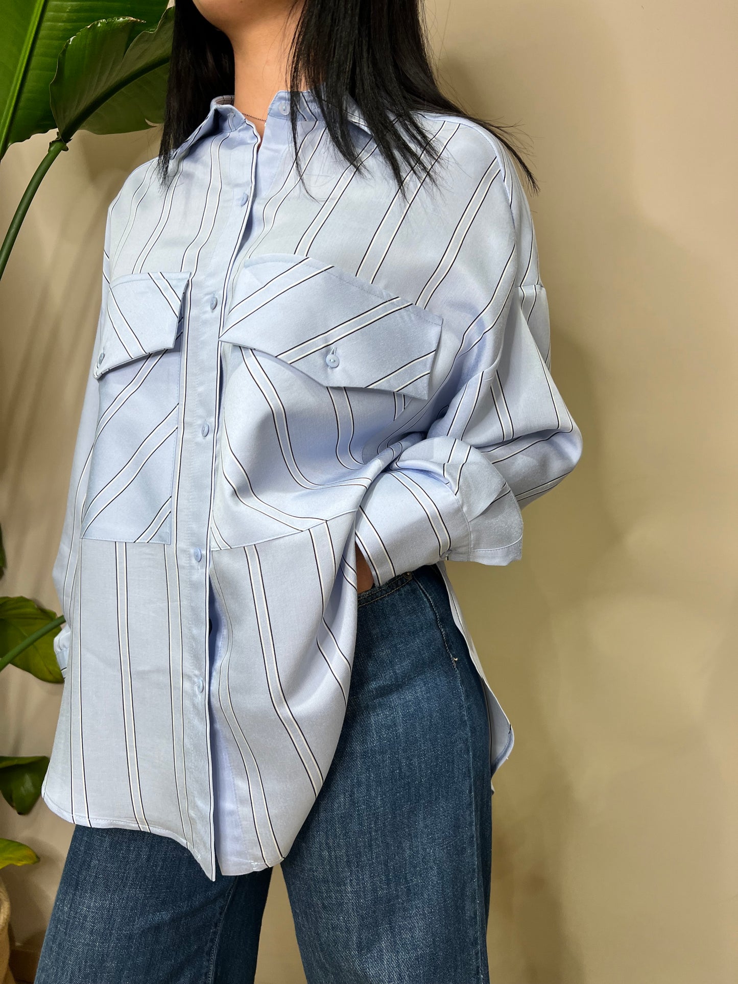 Blusa celeste