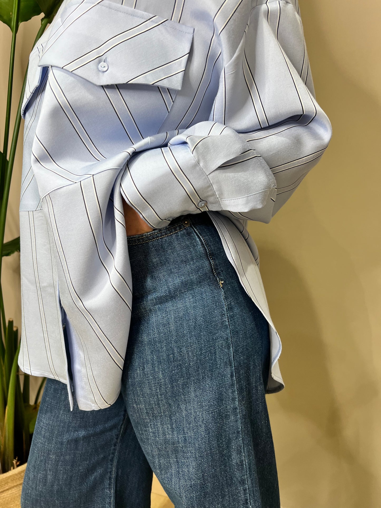 Blusa celeste
