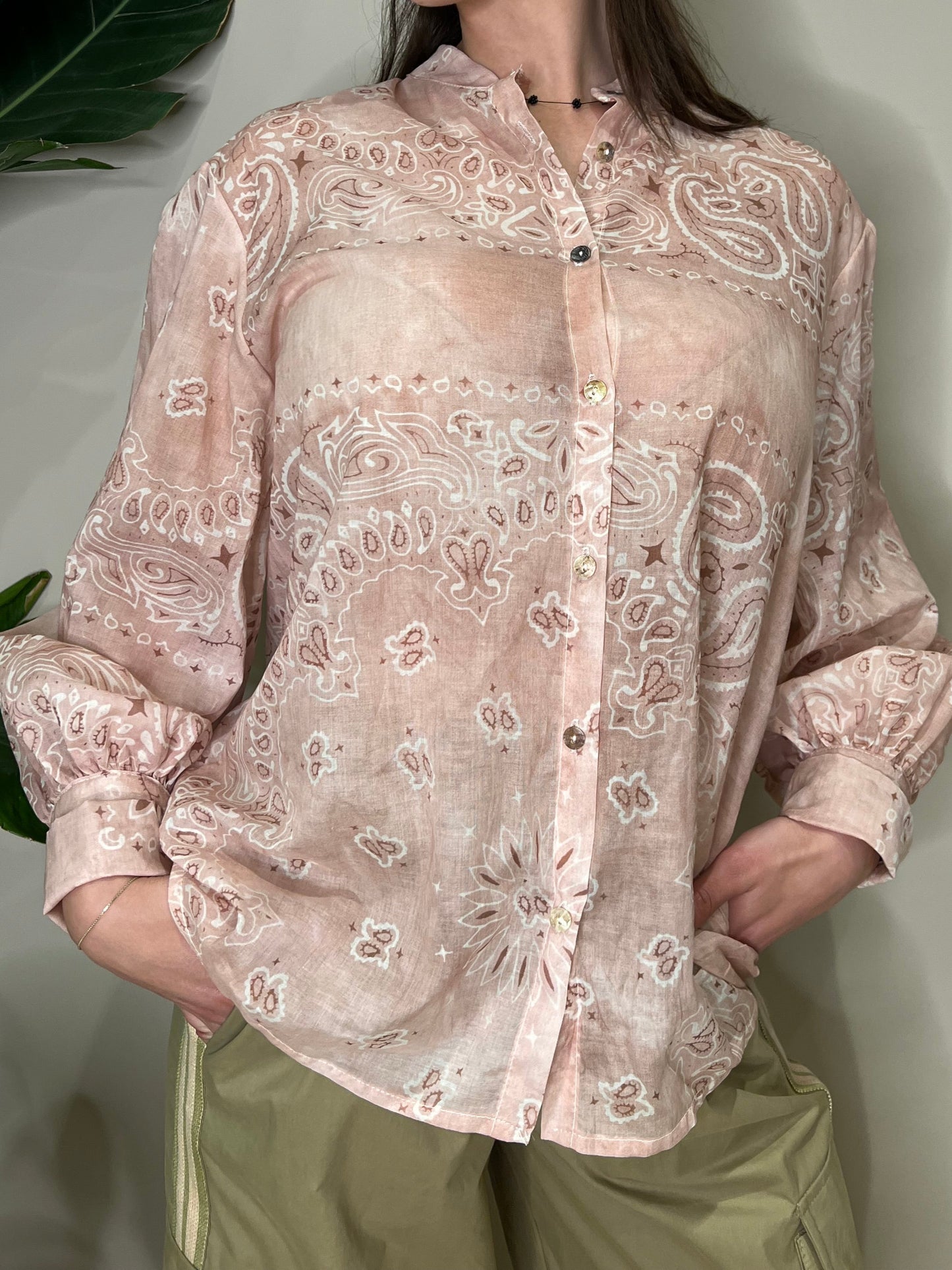 Camicia stampa bandana