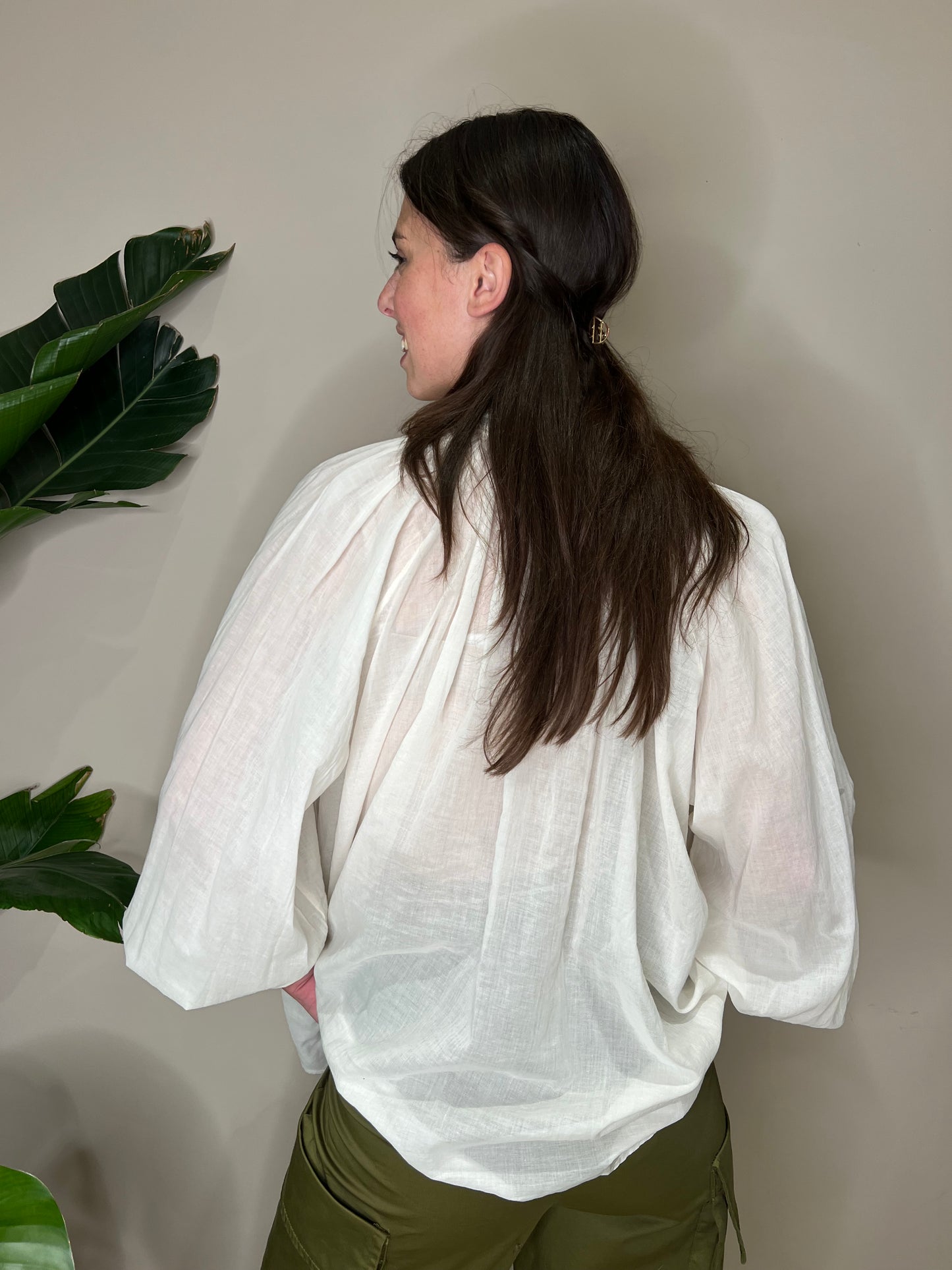 Camicia polsino borchie