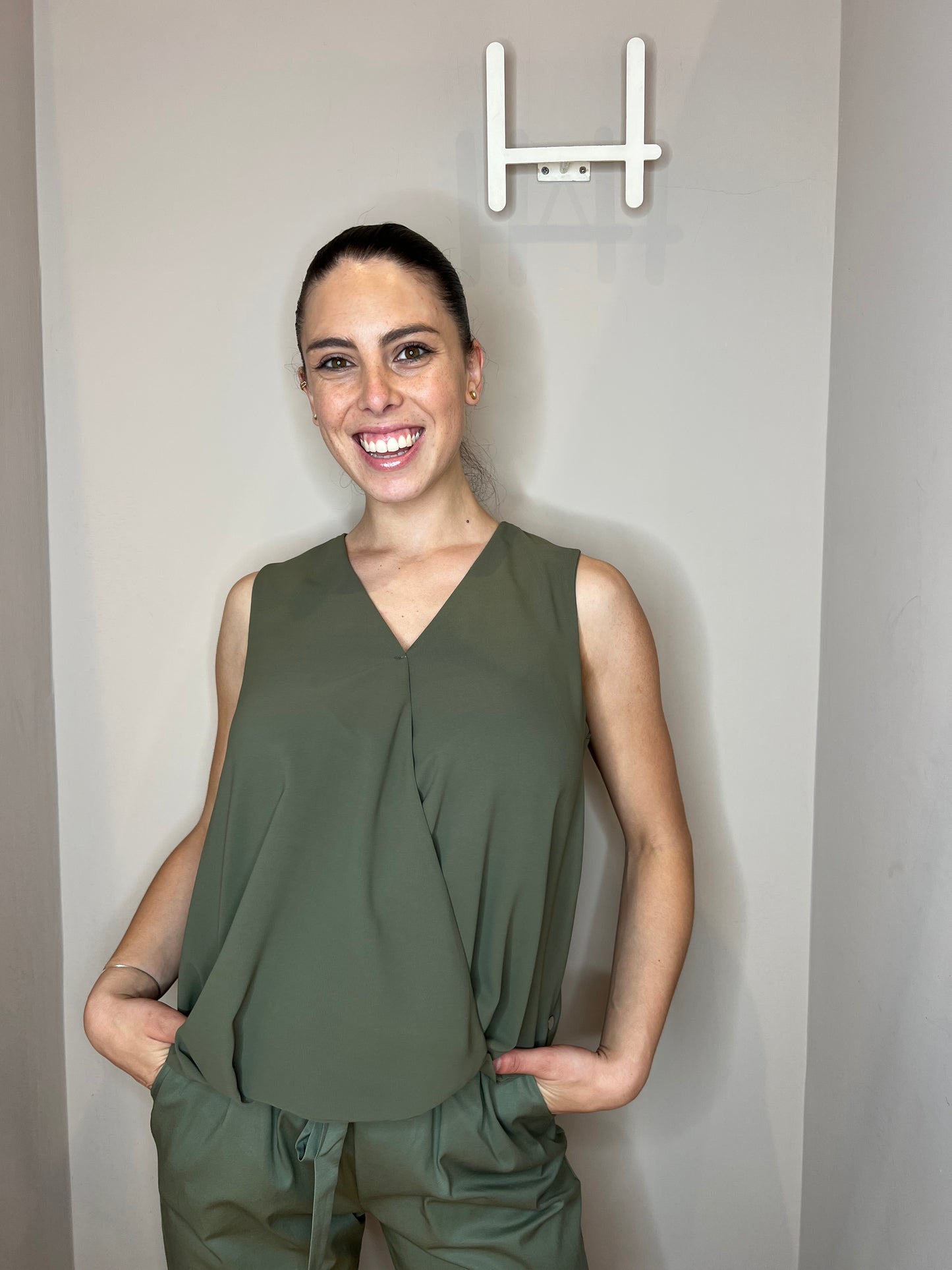Gilet in chiffon