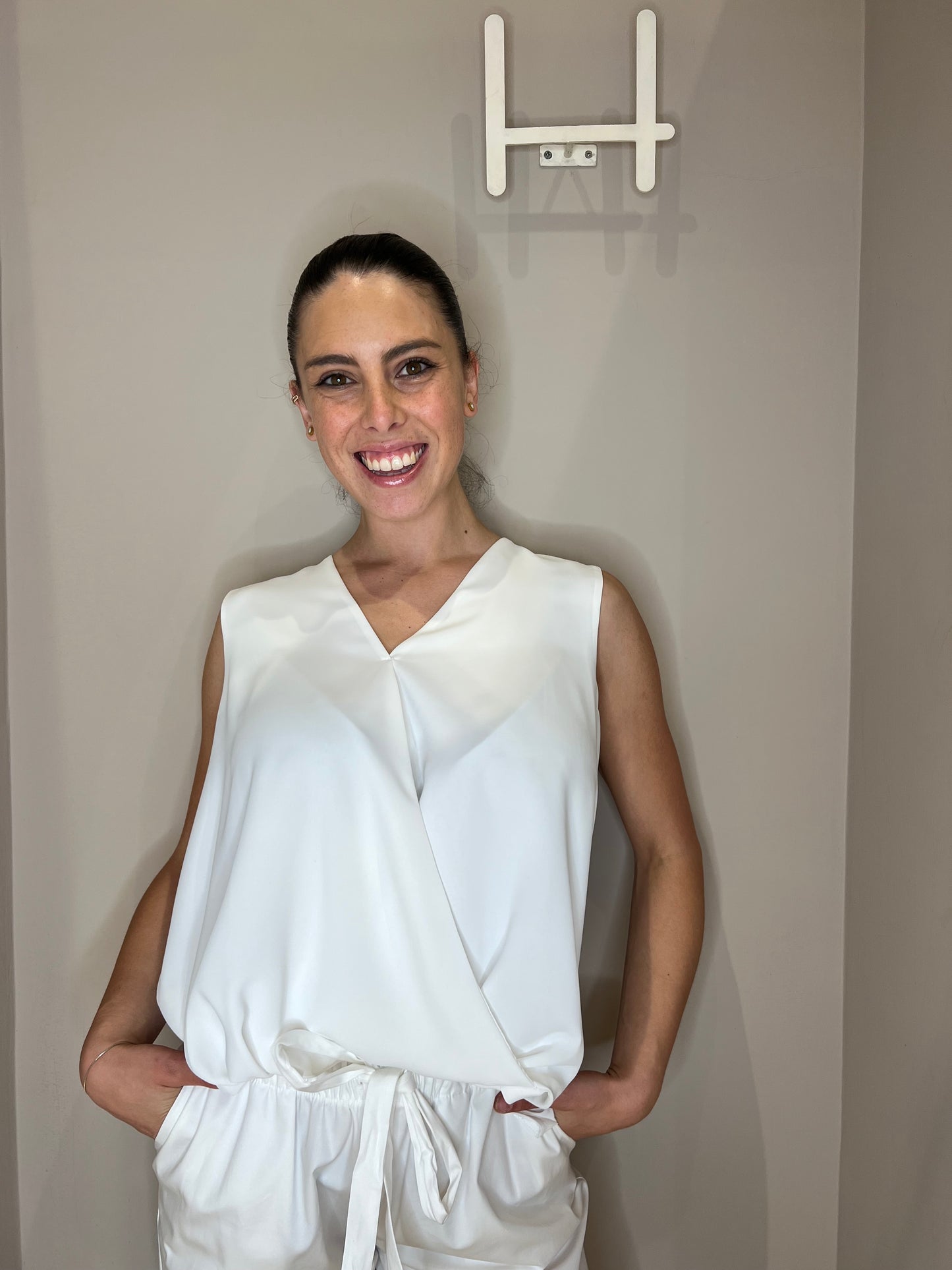 Gilet in chiffon