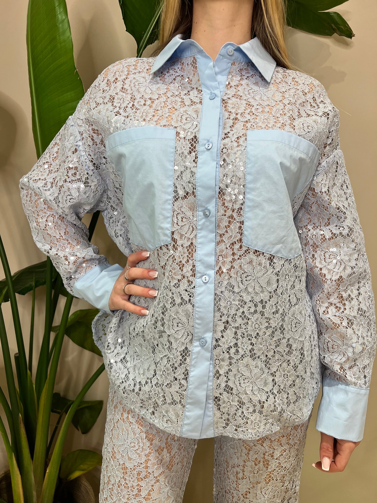 blusa Celestial