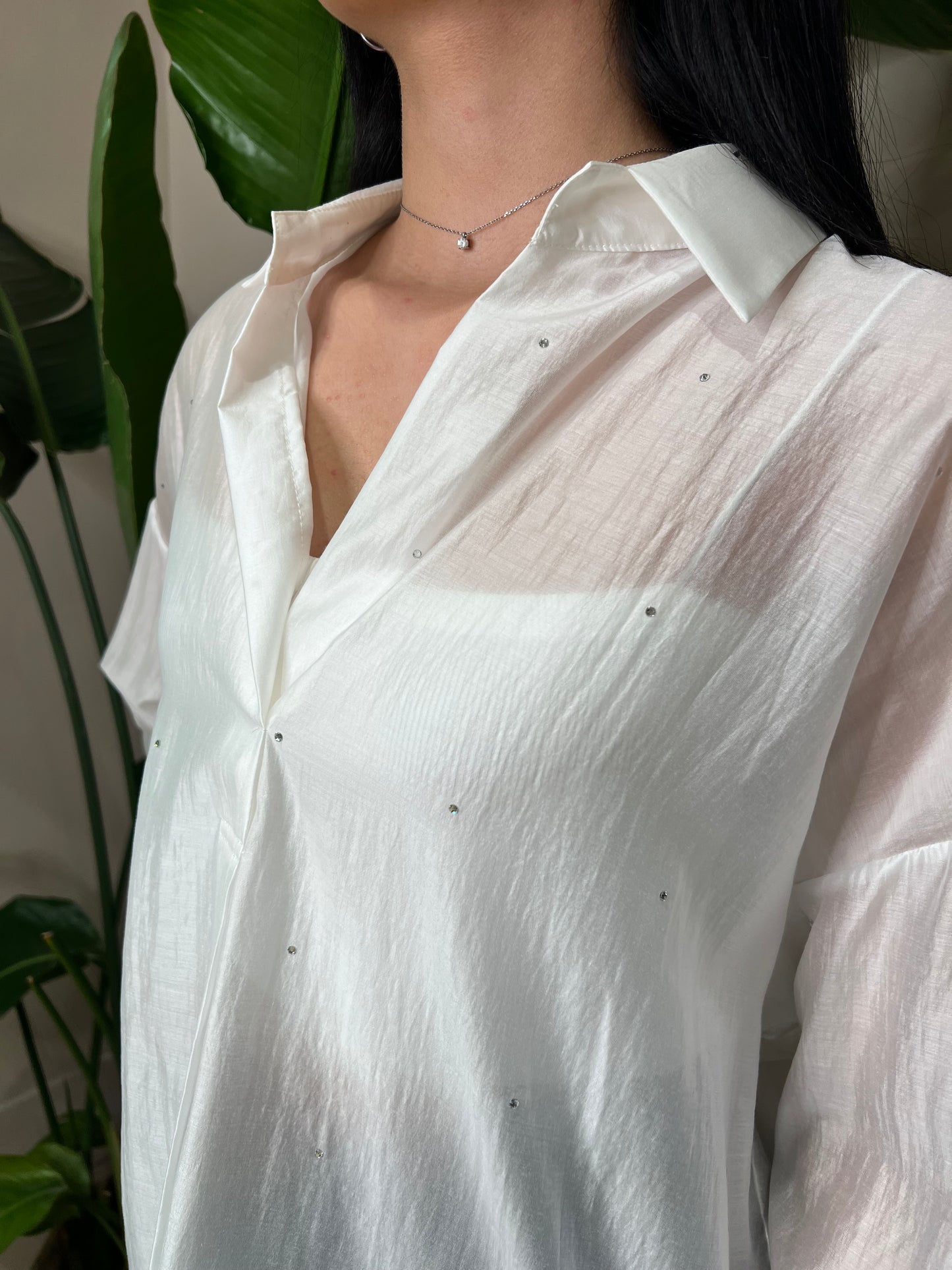 BLUSA cristalli