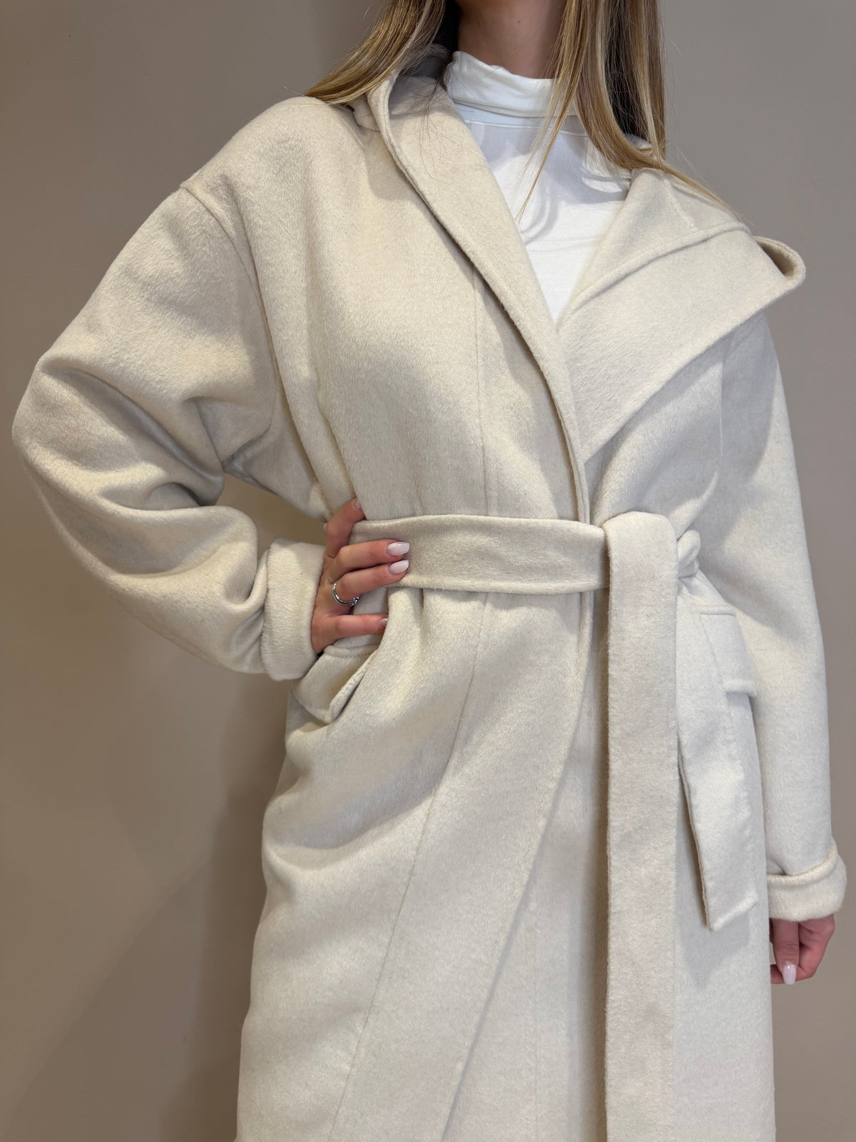 Cappotto cappuccio
