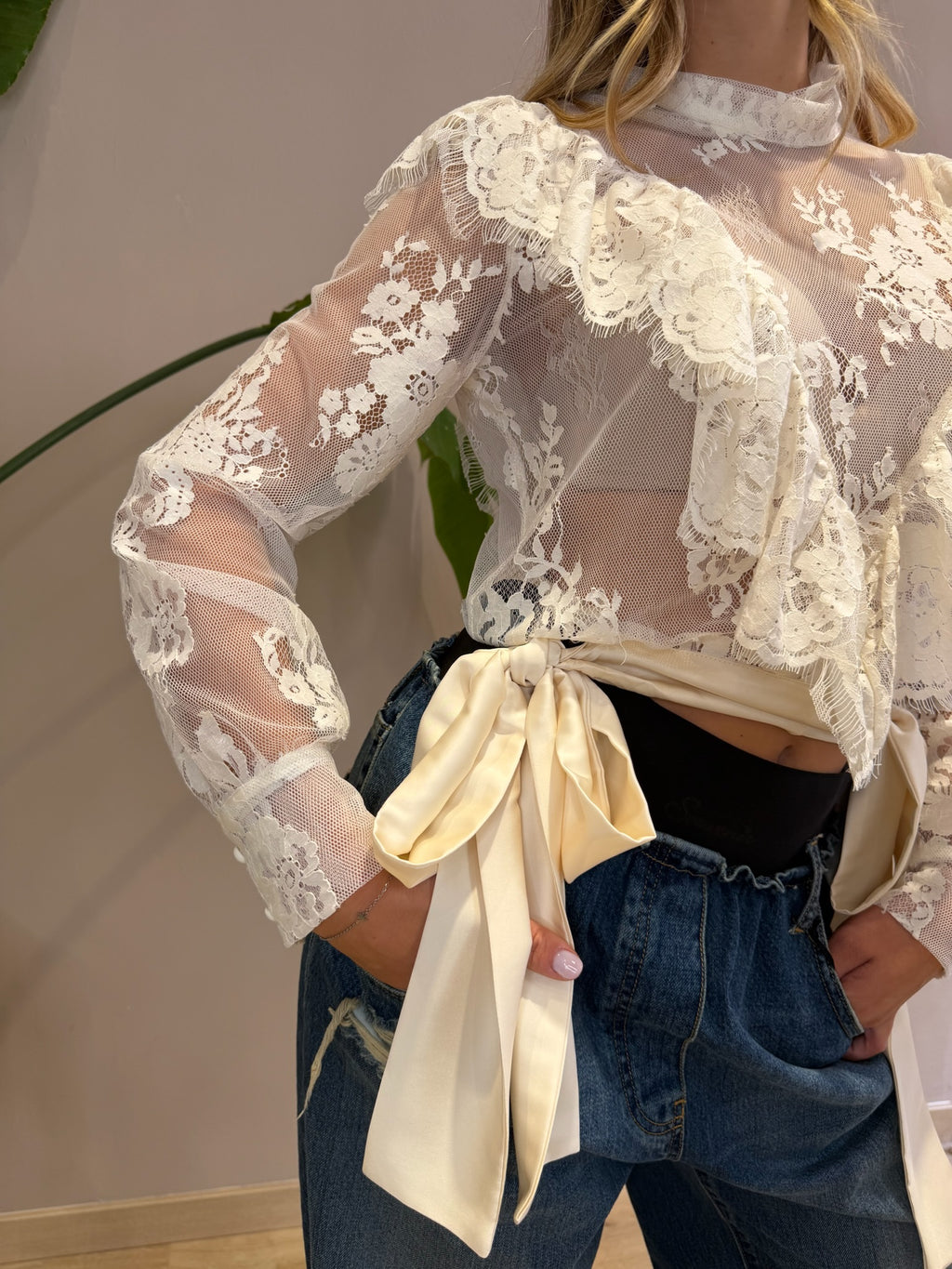 Maglia pizzo