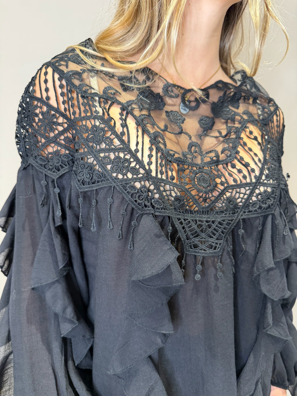 Blusa rouches
