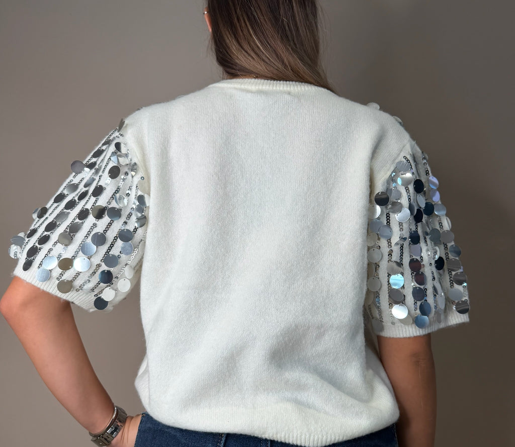 Maglia paillettes
