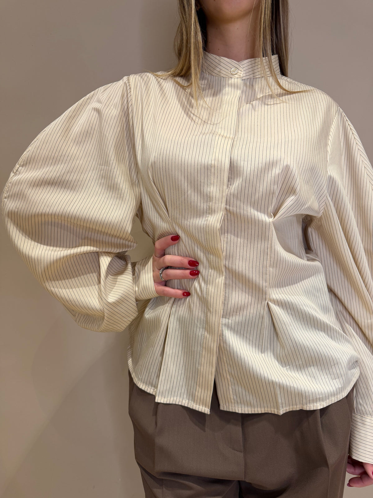 Camicia bacchettata