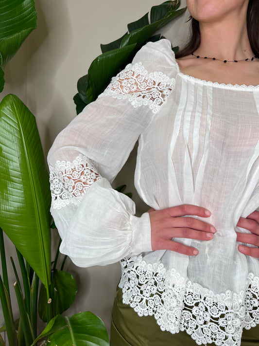 Camicia macramè