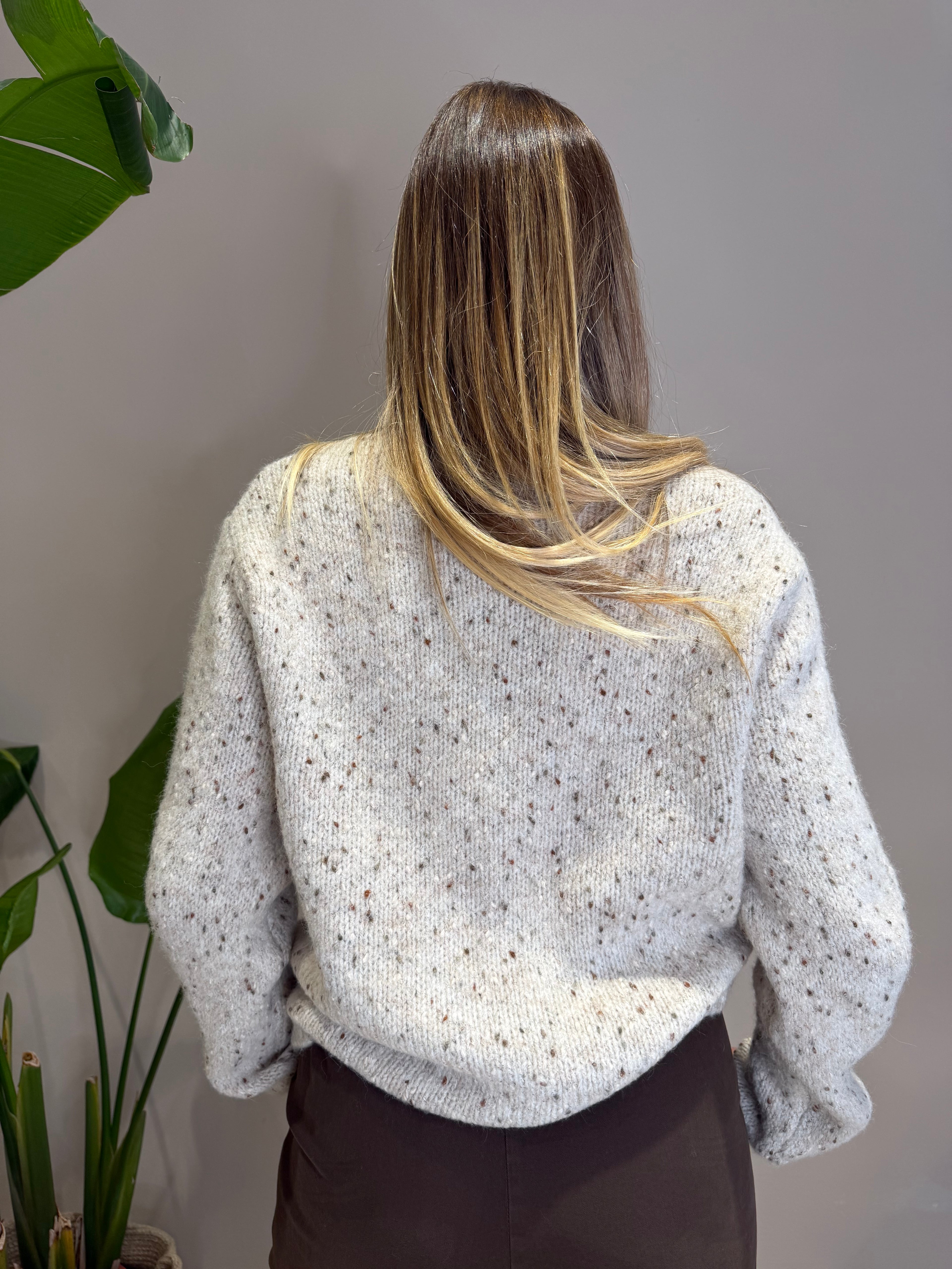 Maglia misto lana