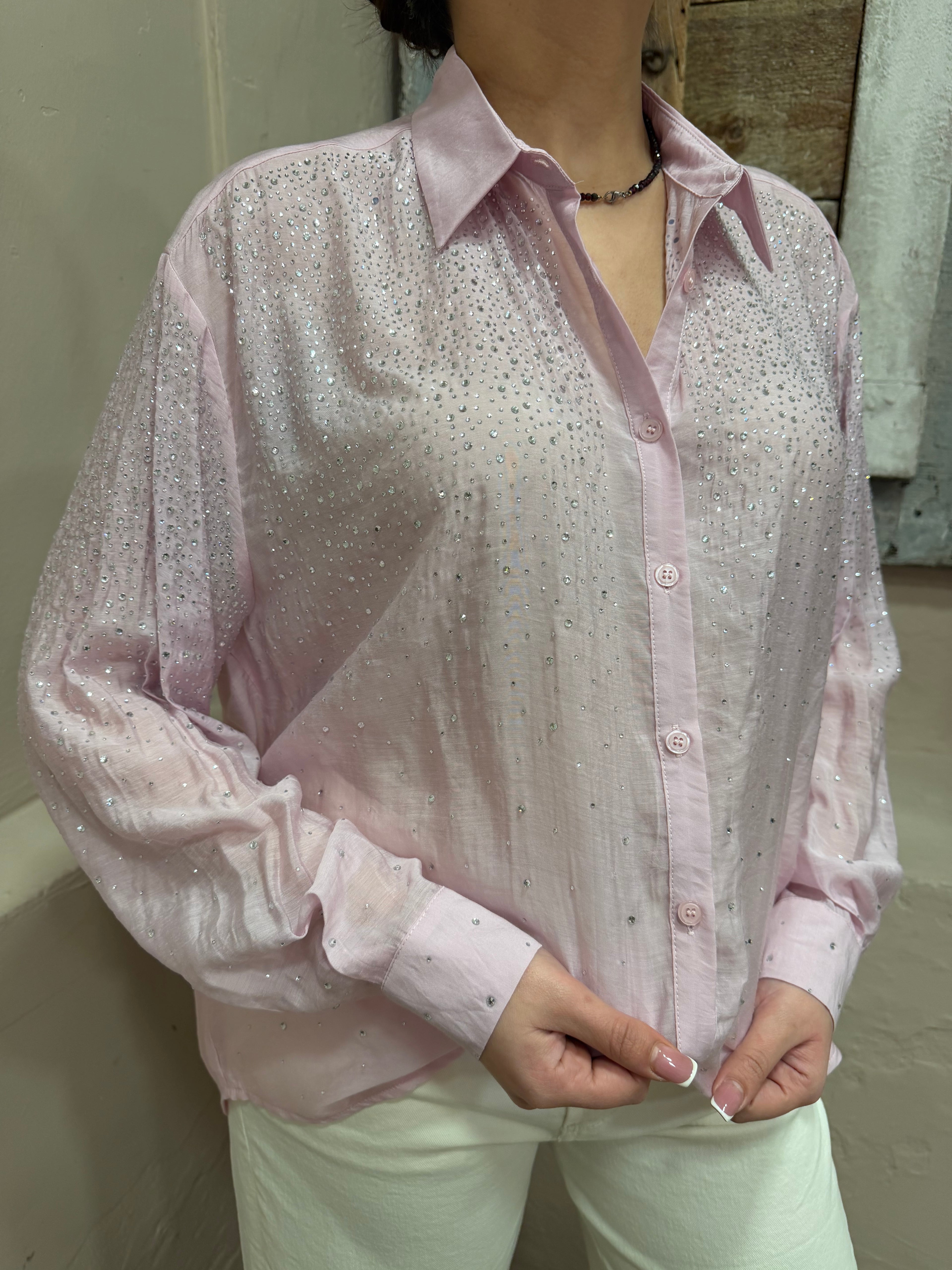 Camicia Mussola viscosa