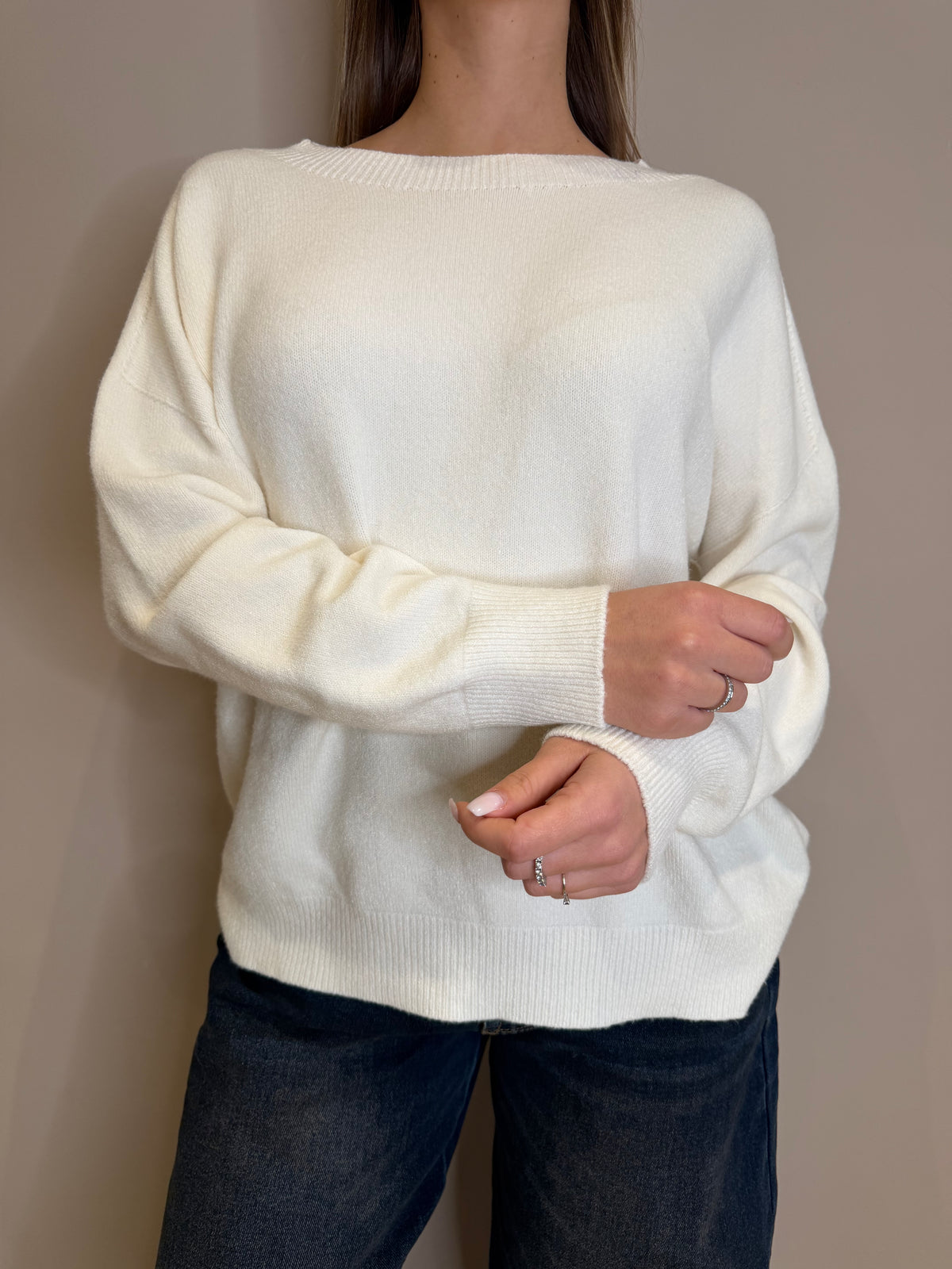 Maglia colletto coste