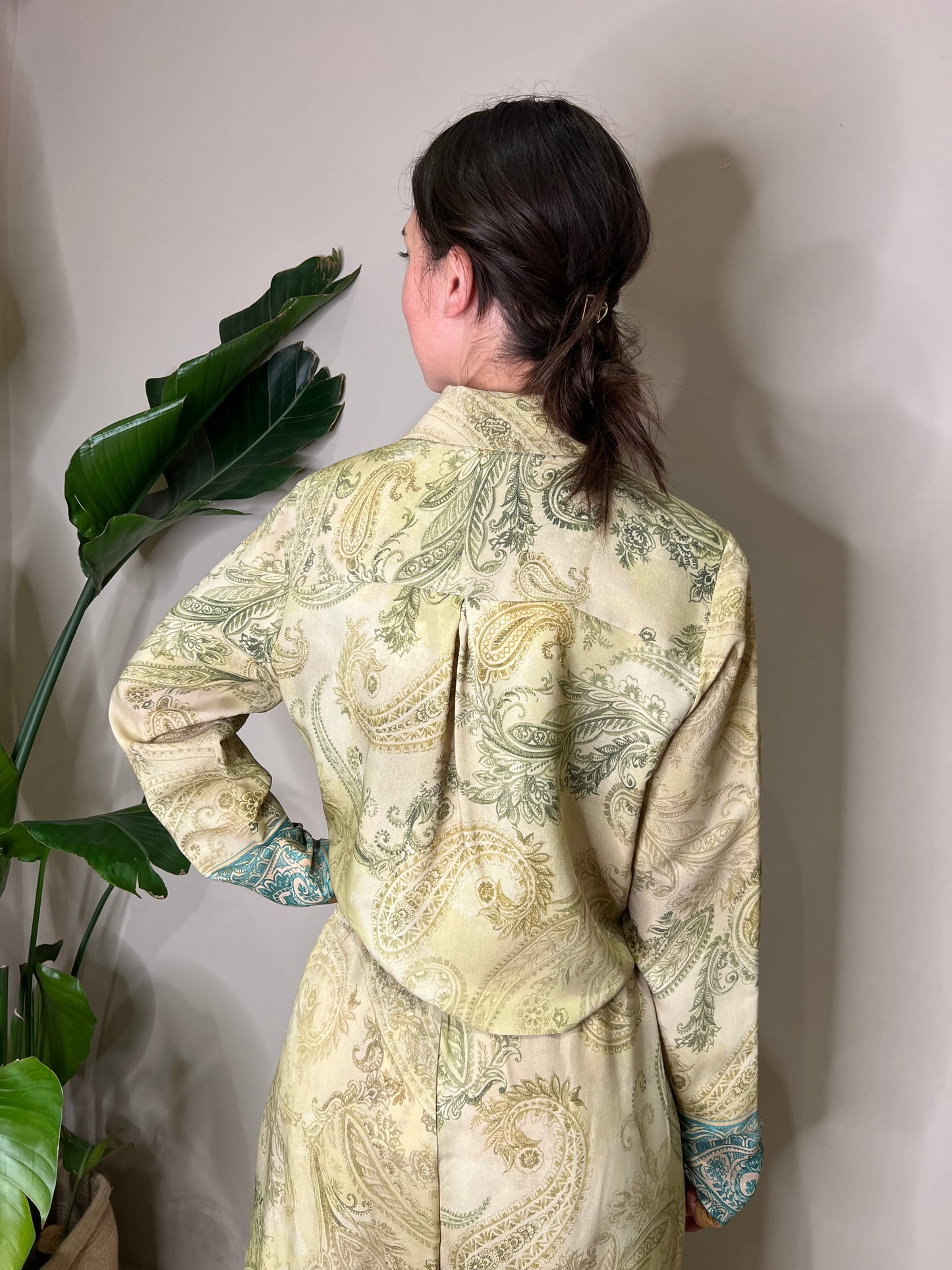 Camicia stampata 100% VISCOSA