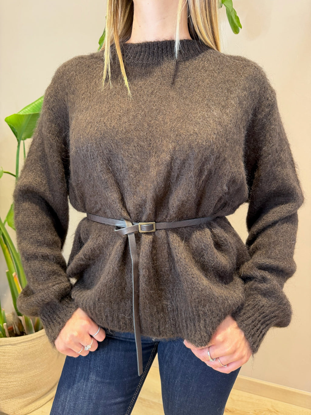 Maglione cintura
