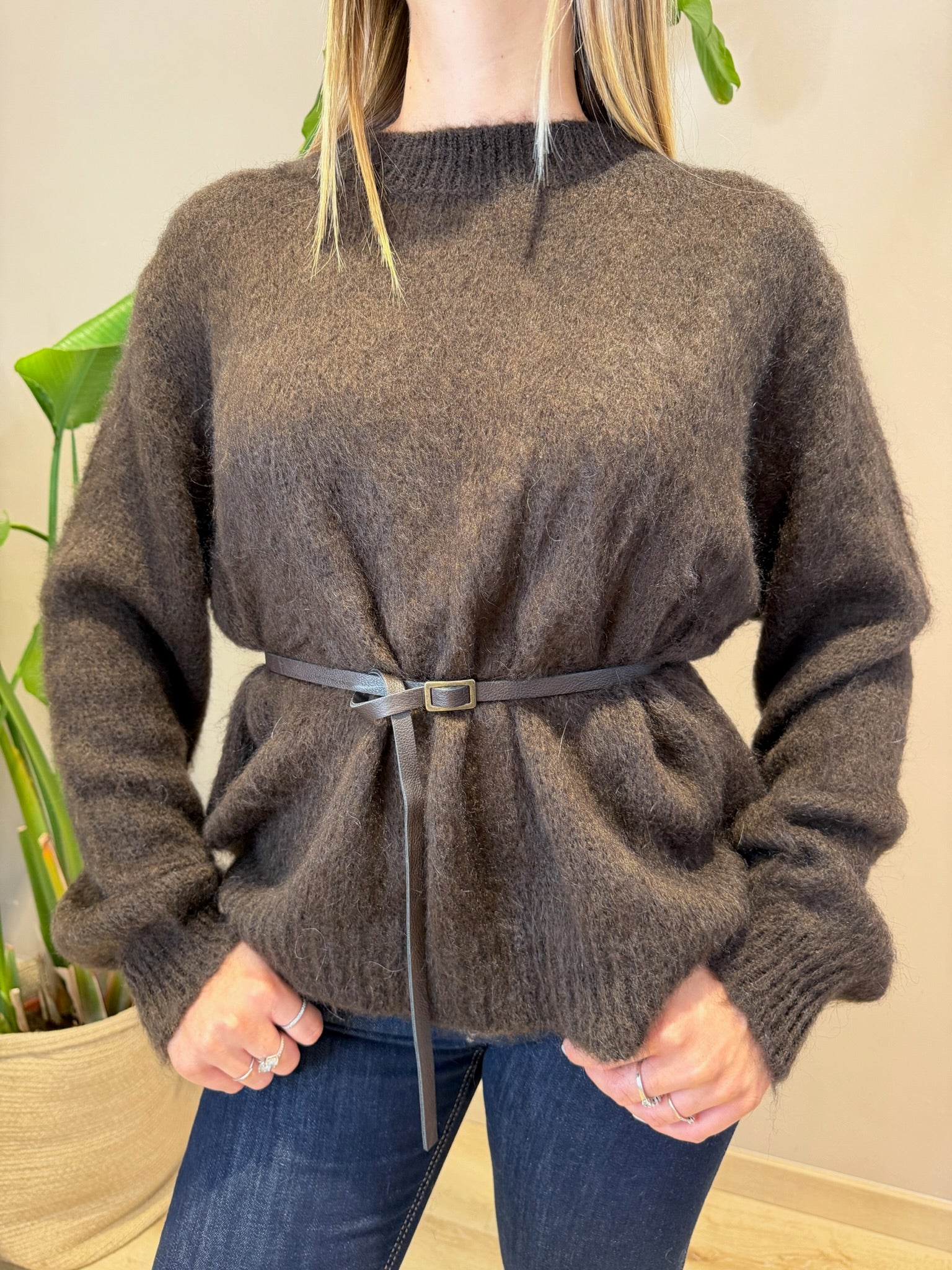 Maglione cintura