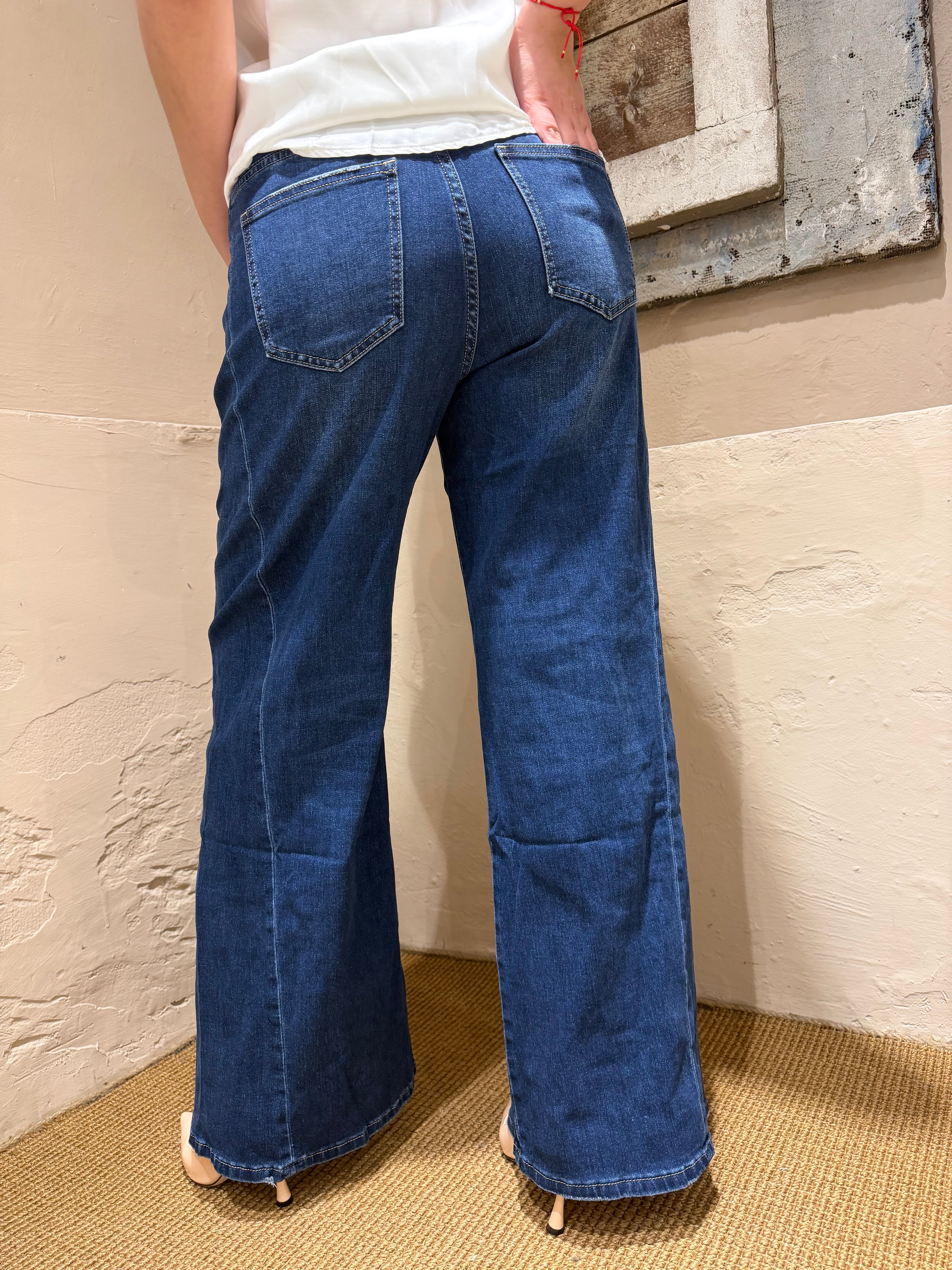 Jeans a palazzo