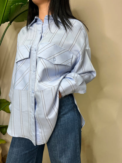 Blusa celeste