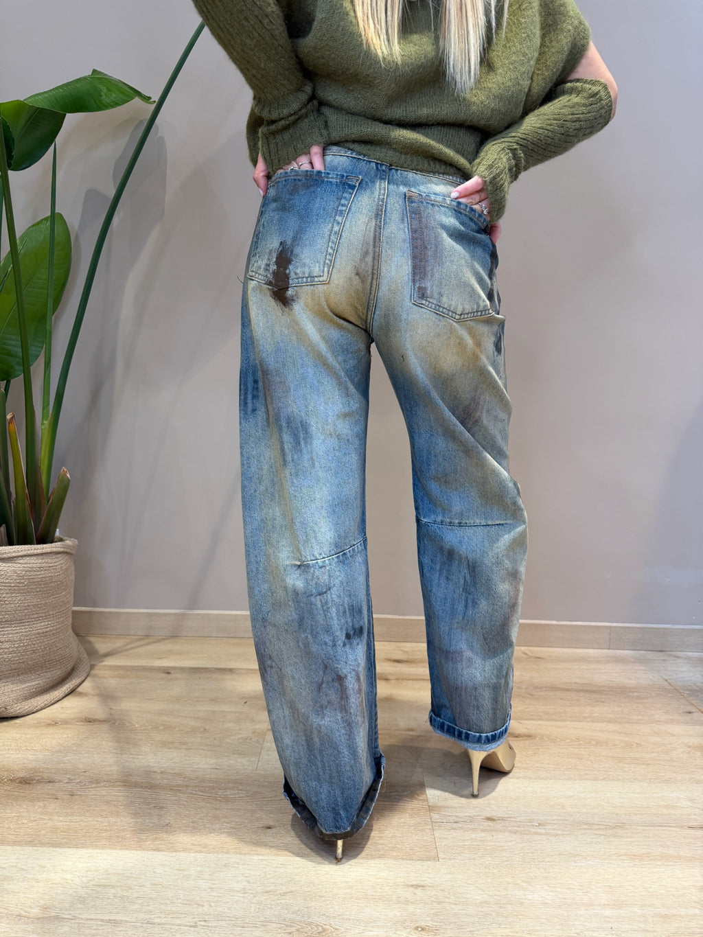 Jeans fango