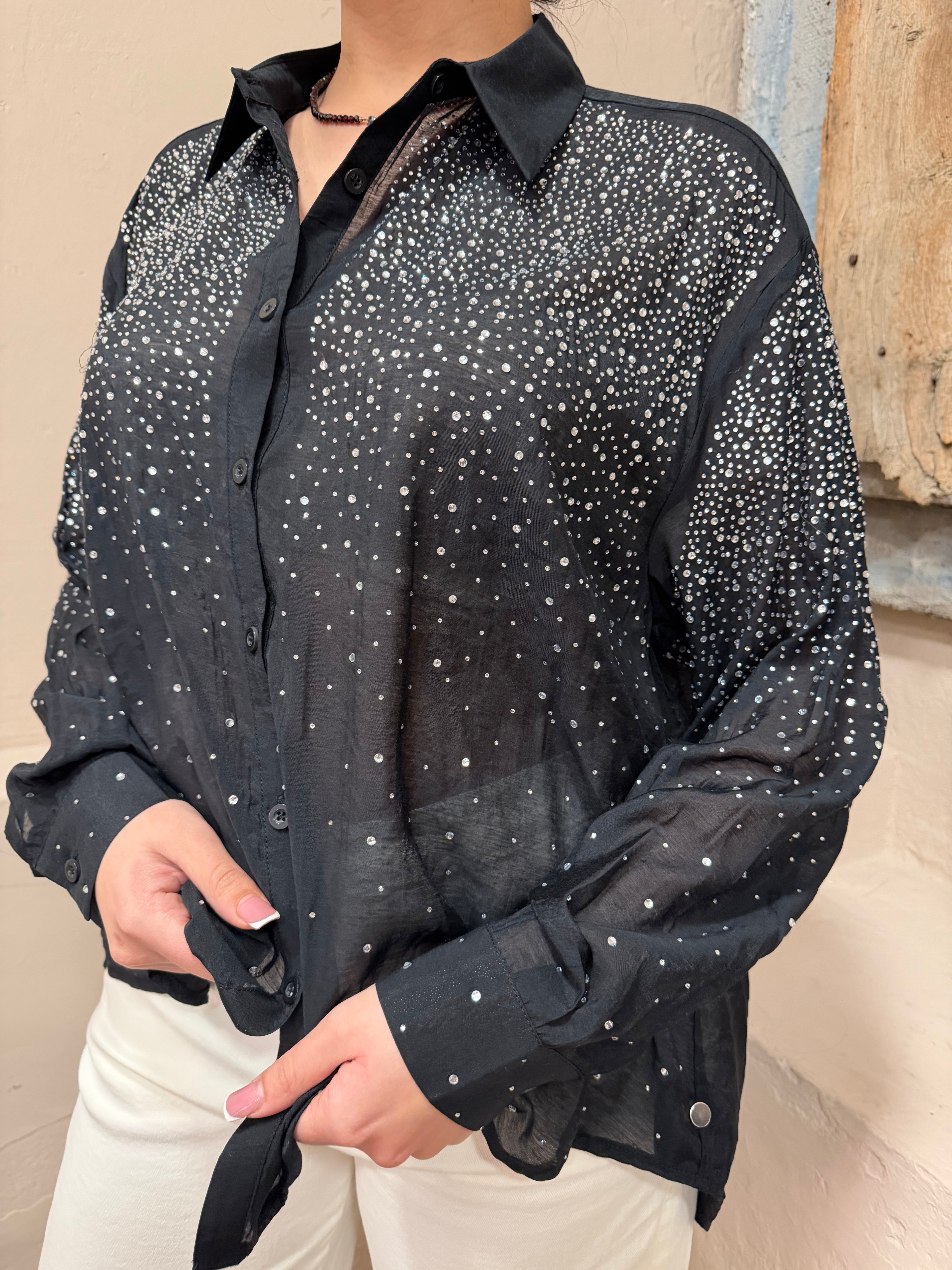 Camicia Mussola viscosa