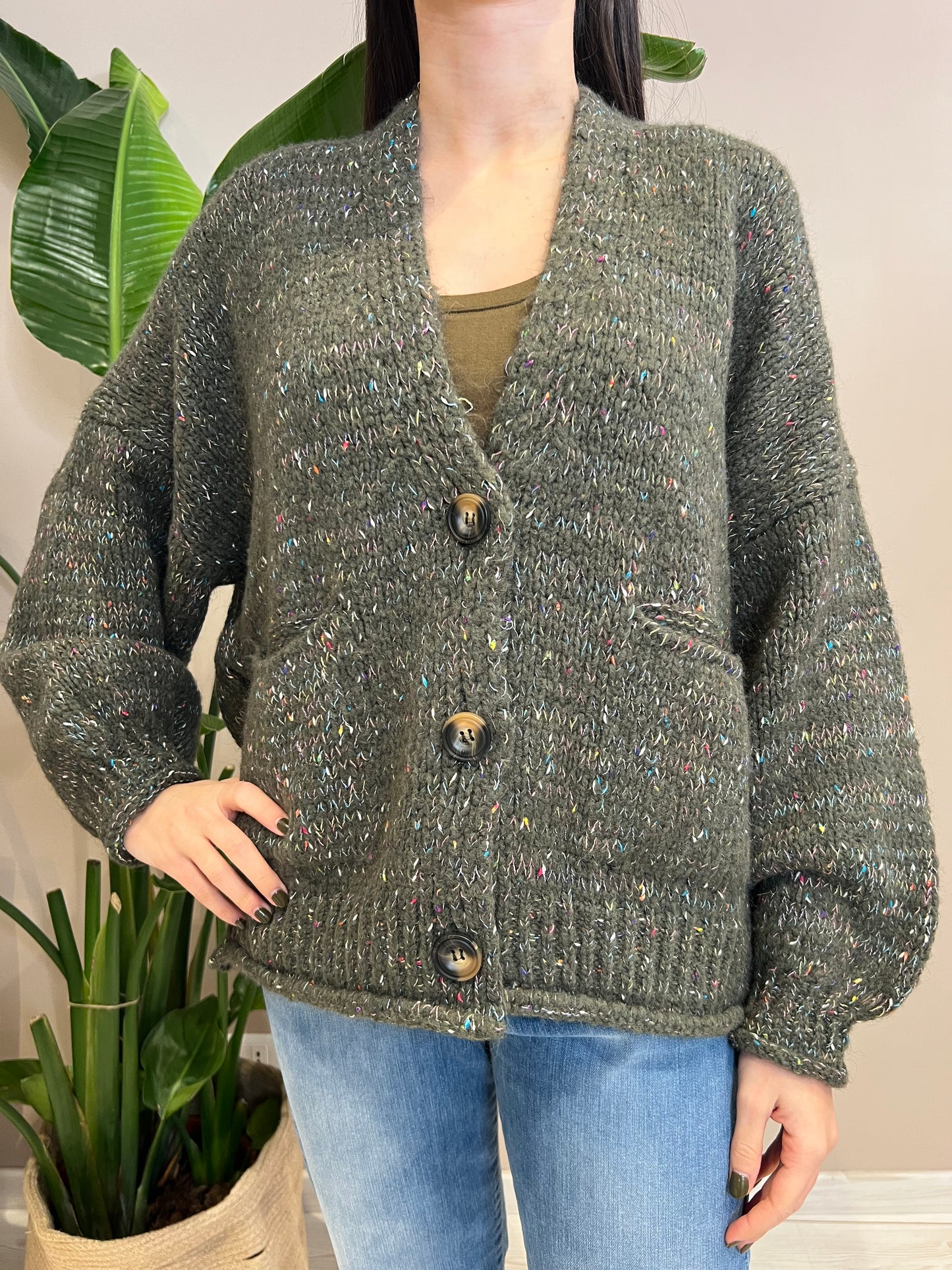 Cardigan corto