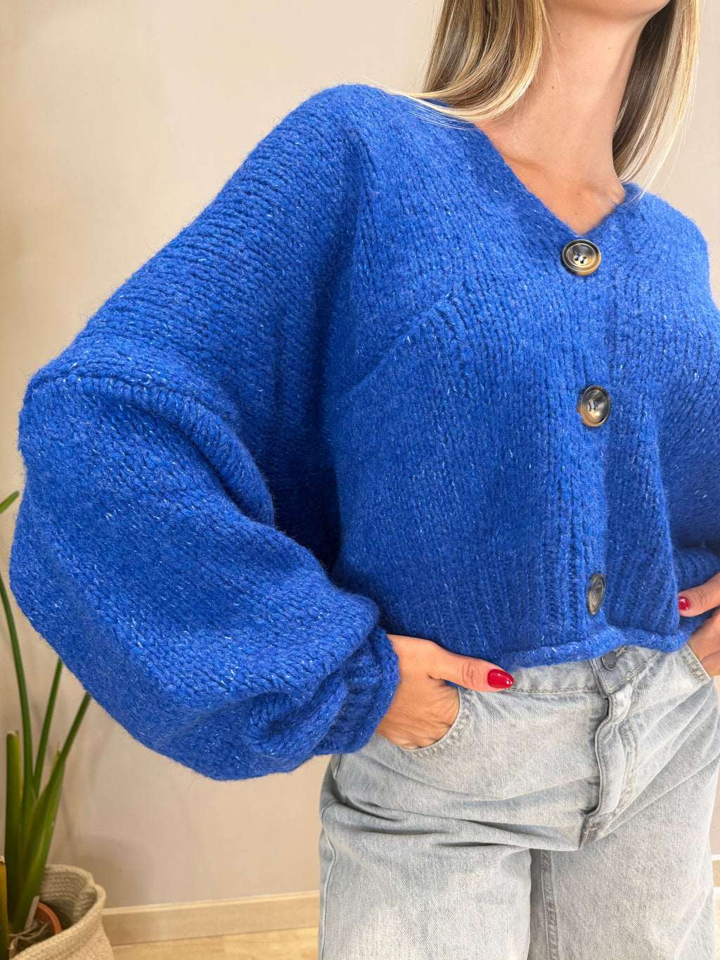 Giacca/cardigan bottoni e tasche
