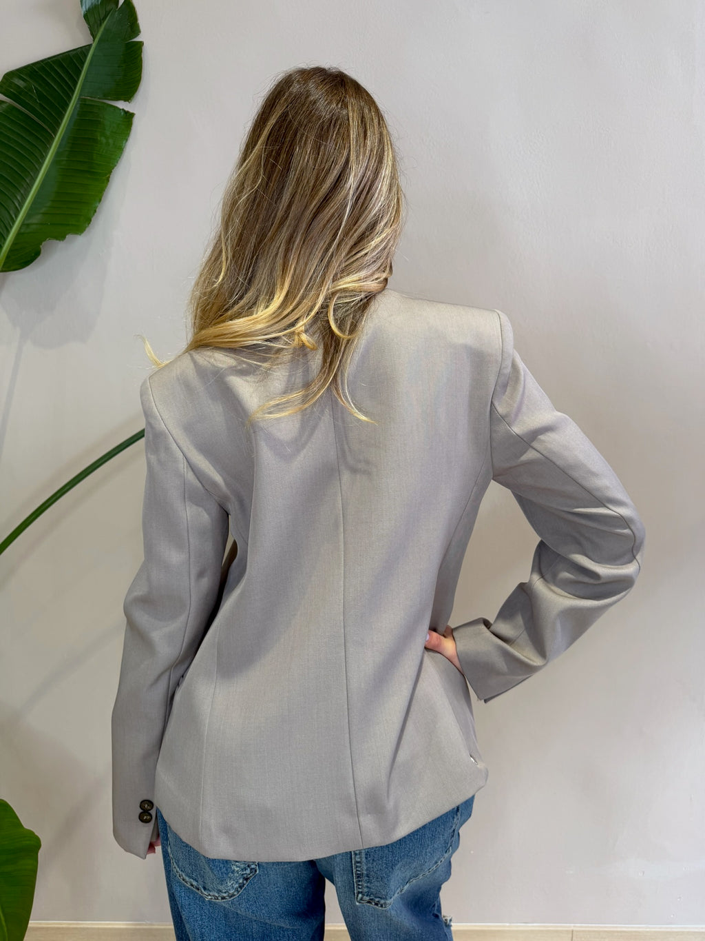 Blazer con apertura
