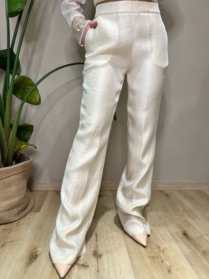 Pantalone champagne