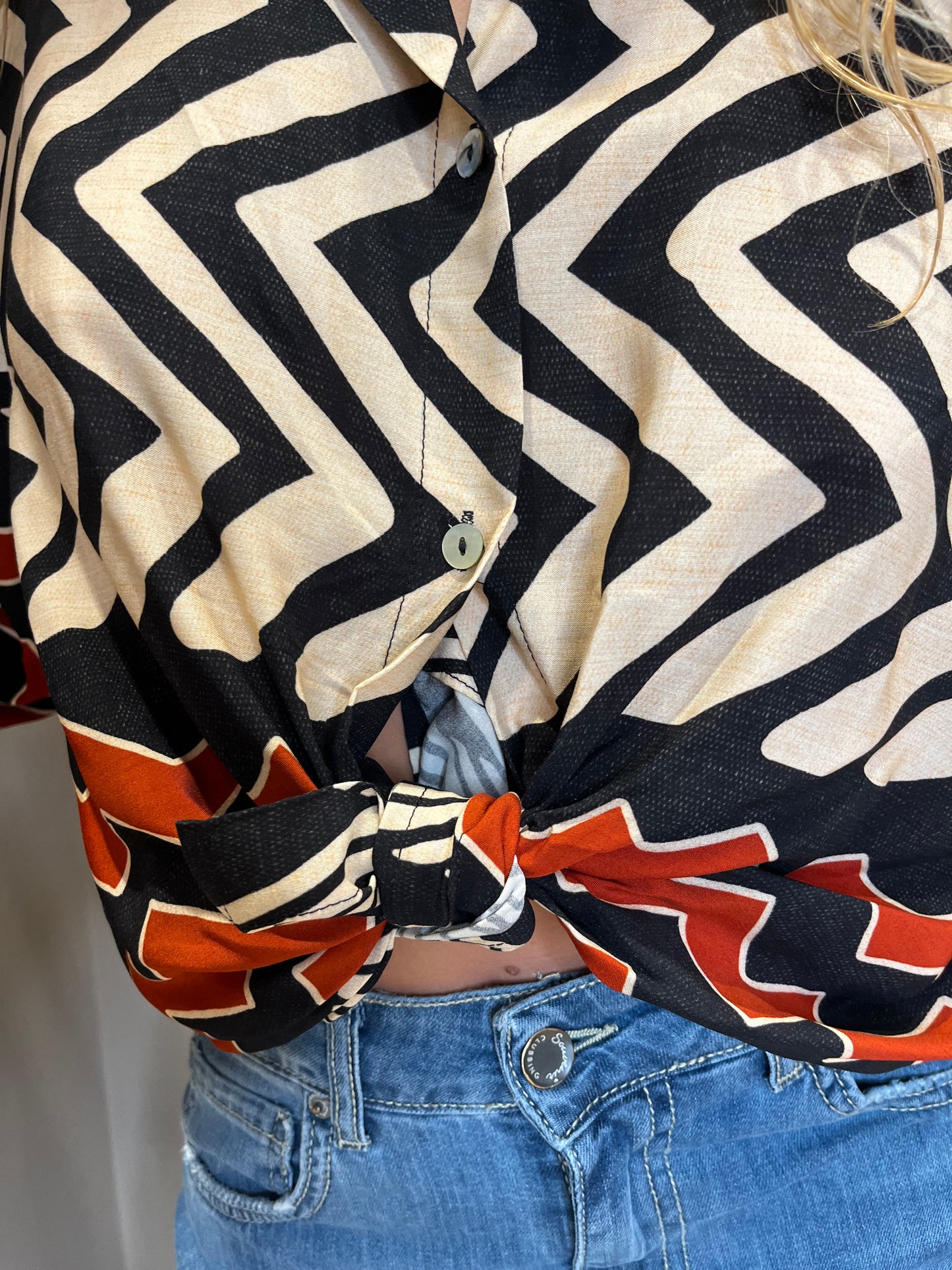 camicia fiocco
