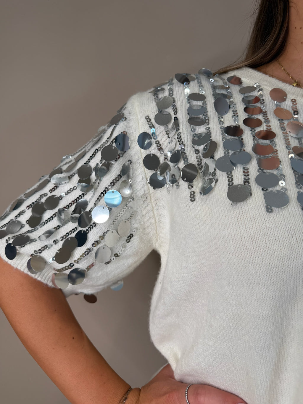 Maglia paillettes