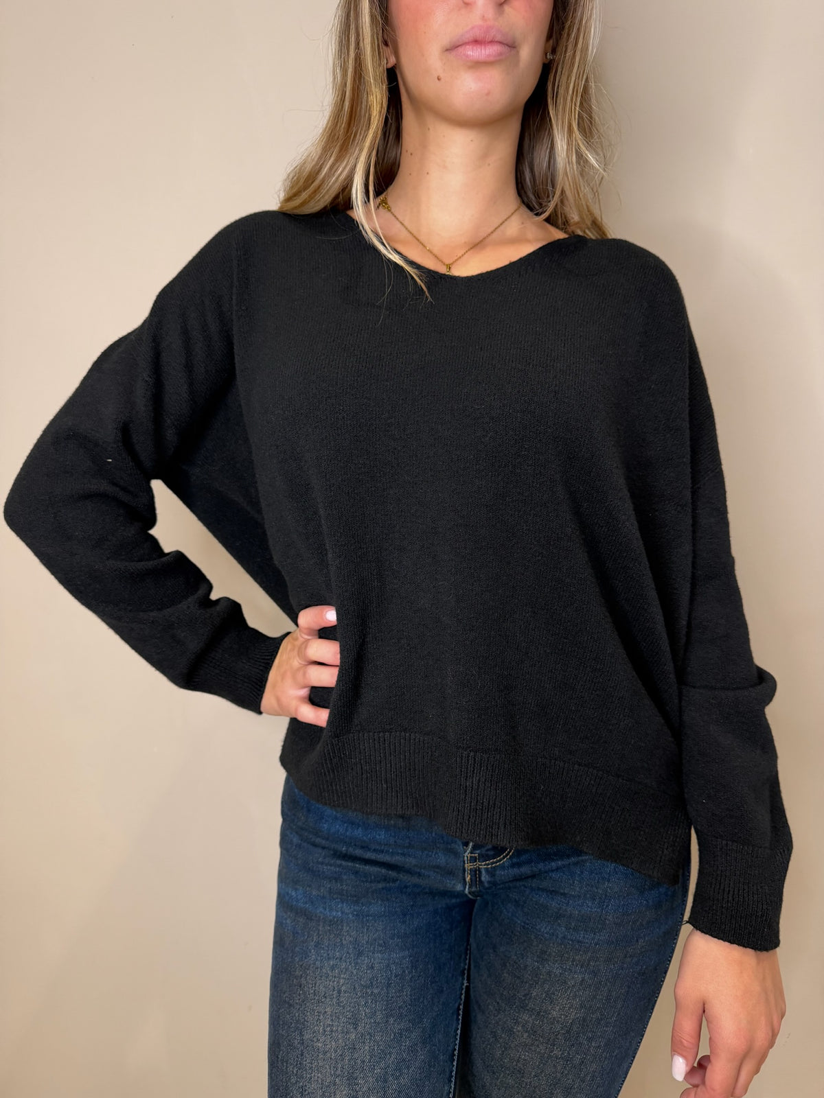 Maglia scollo V