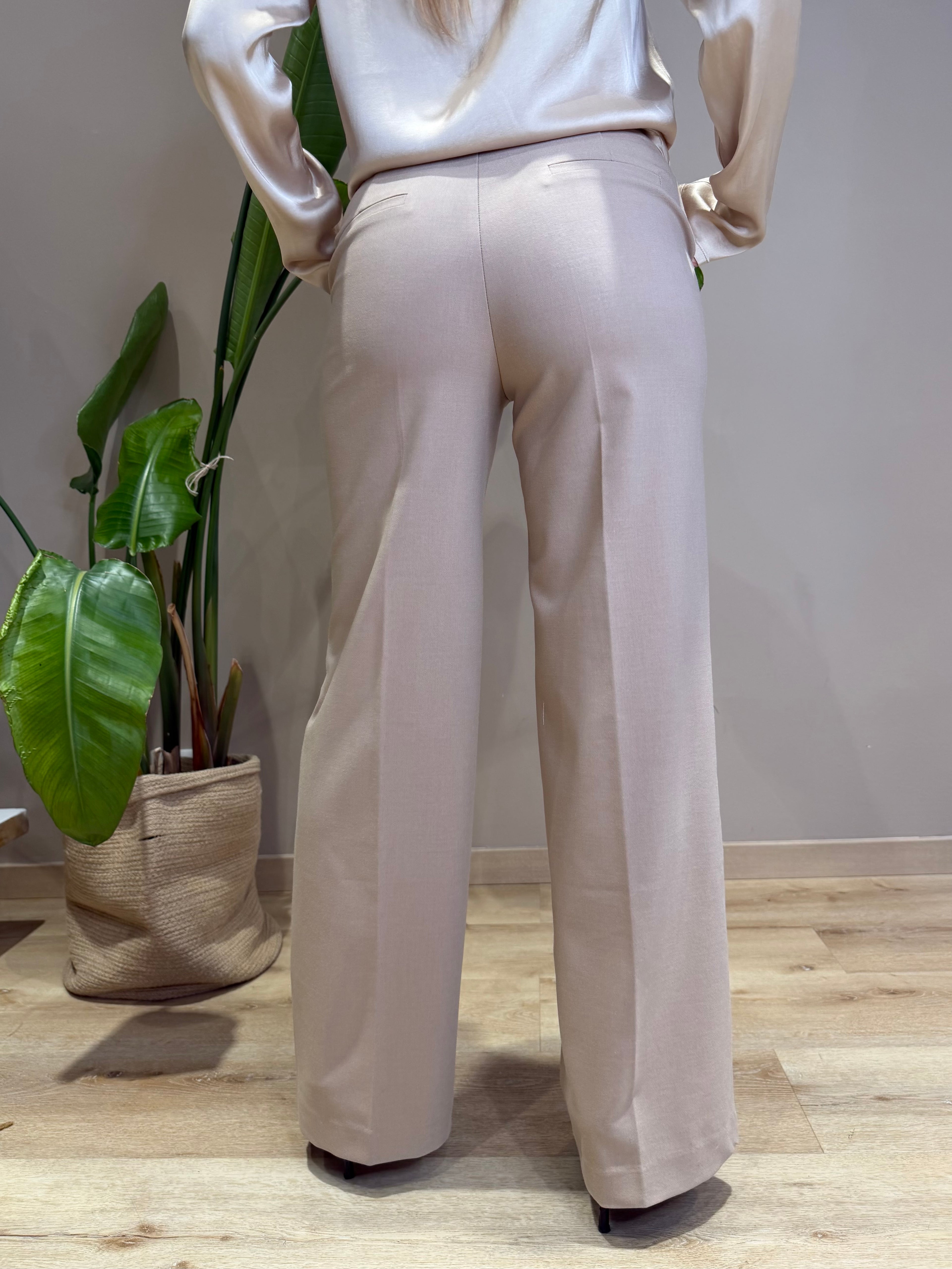 Pantalone viscosa e lana