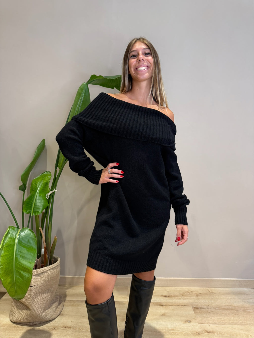 Abito scollo schiffer