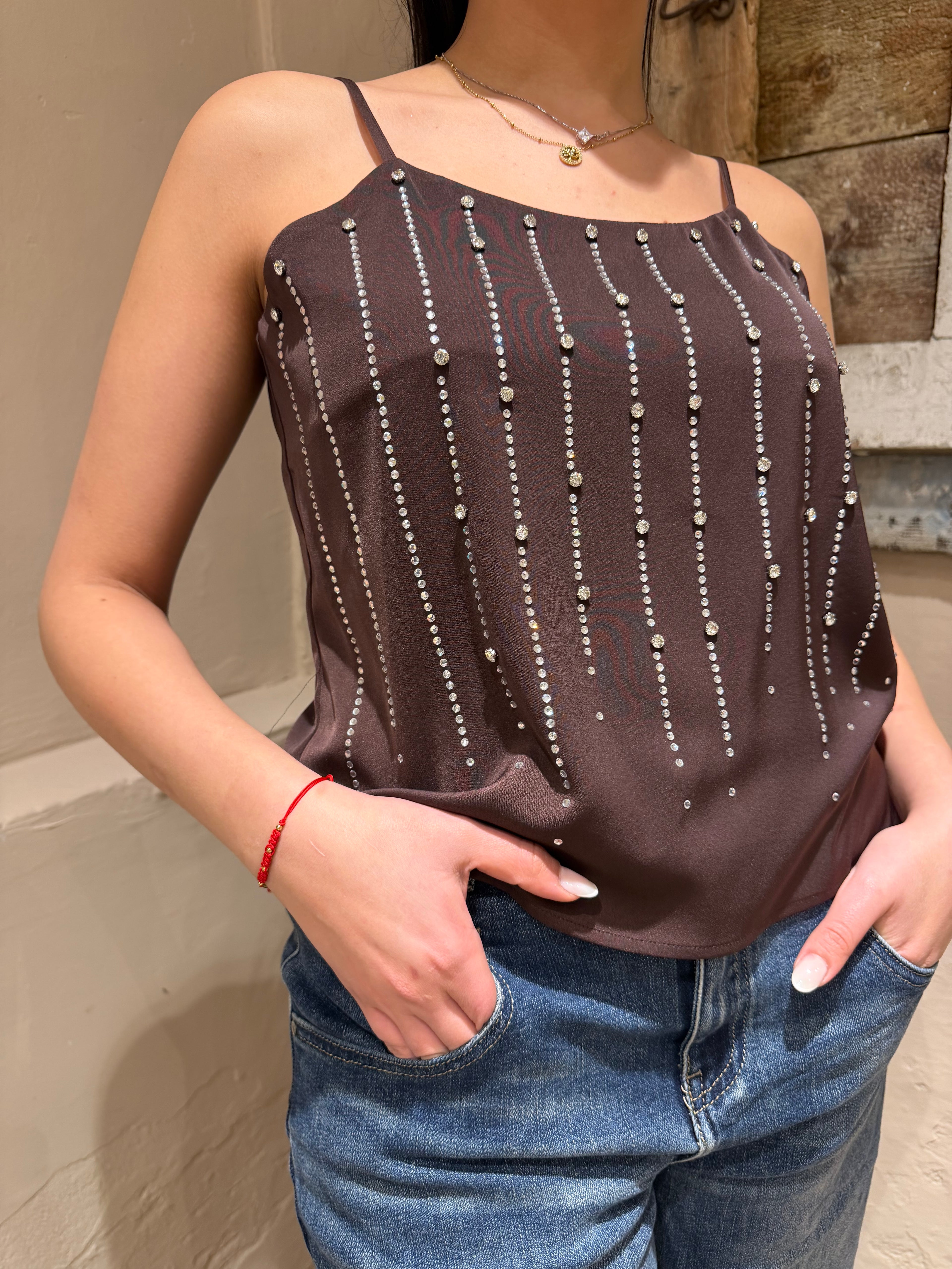 Top Fluido Mano Seta