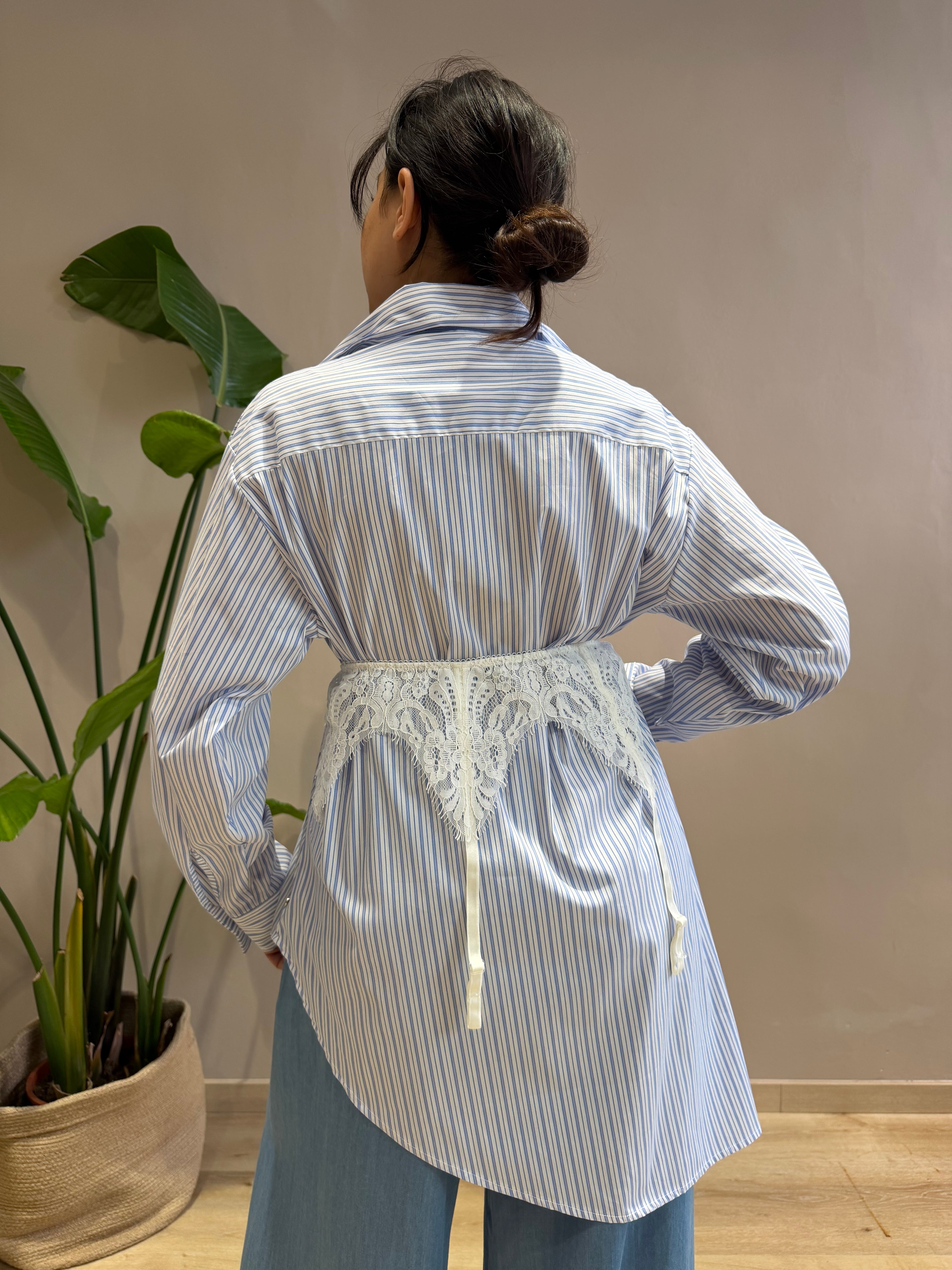 Camicia fondo diagonale