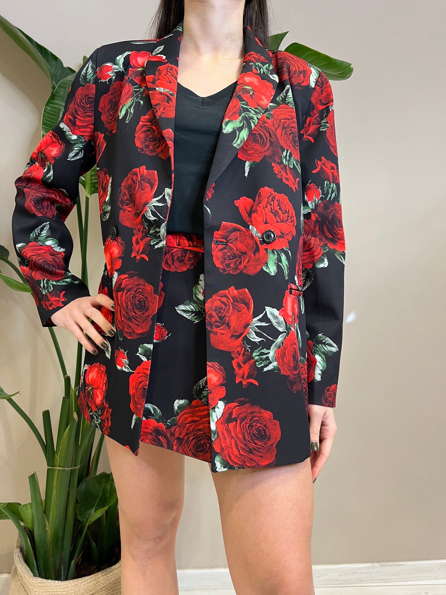 Blazer a fiori