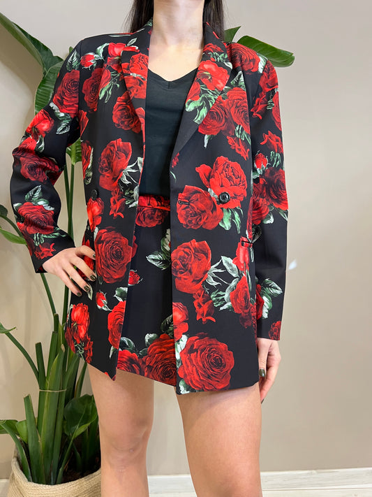 Blazer a fiori