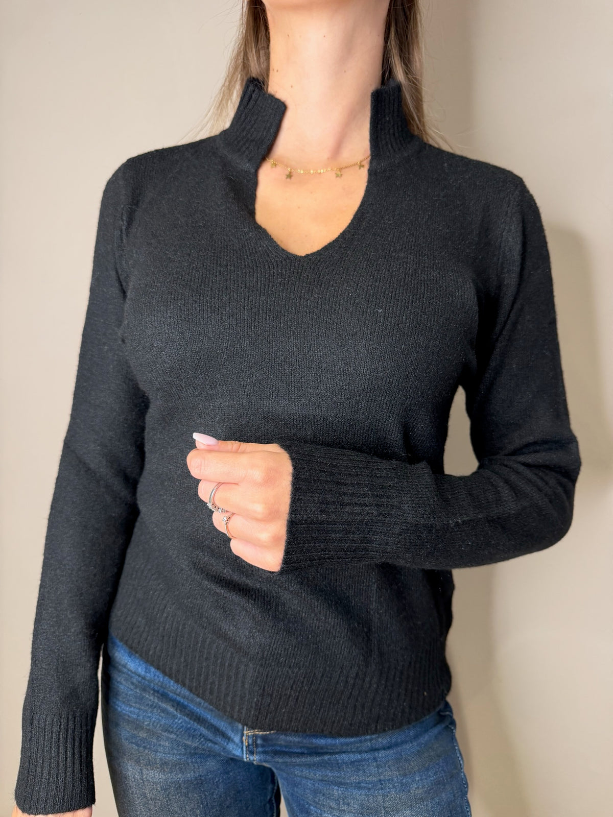Maglia scollo a V
