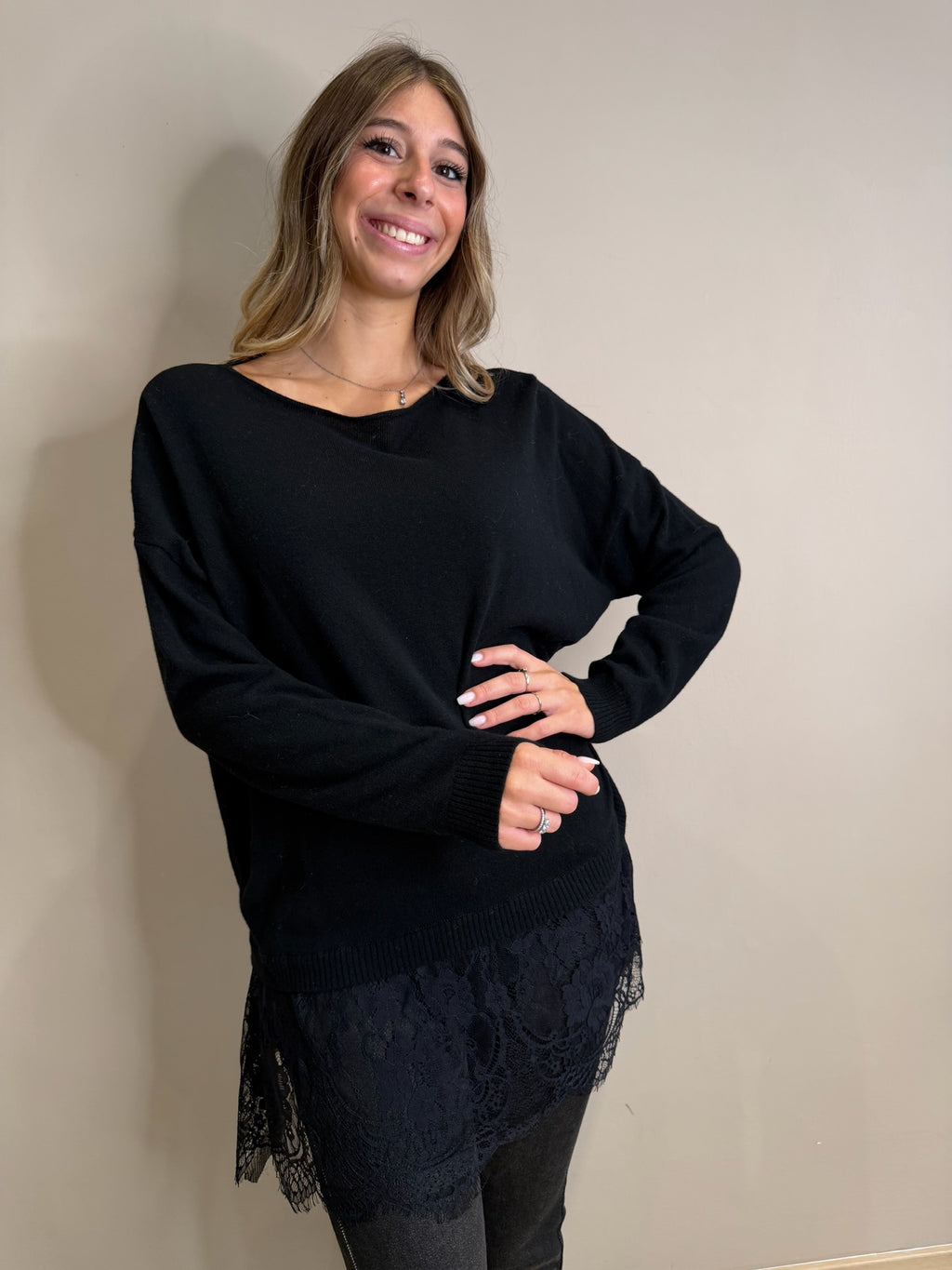 Maglia pizzo finale