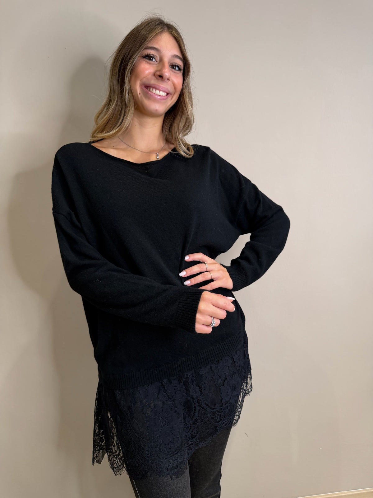Maglia pizzo finale