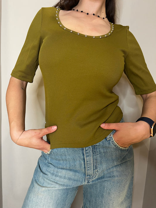 T-shirt borchie