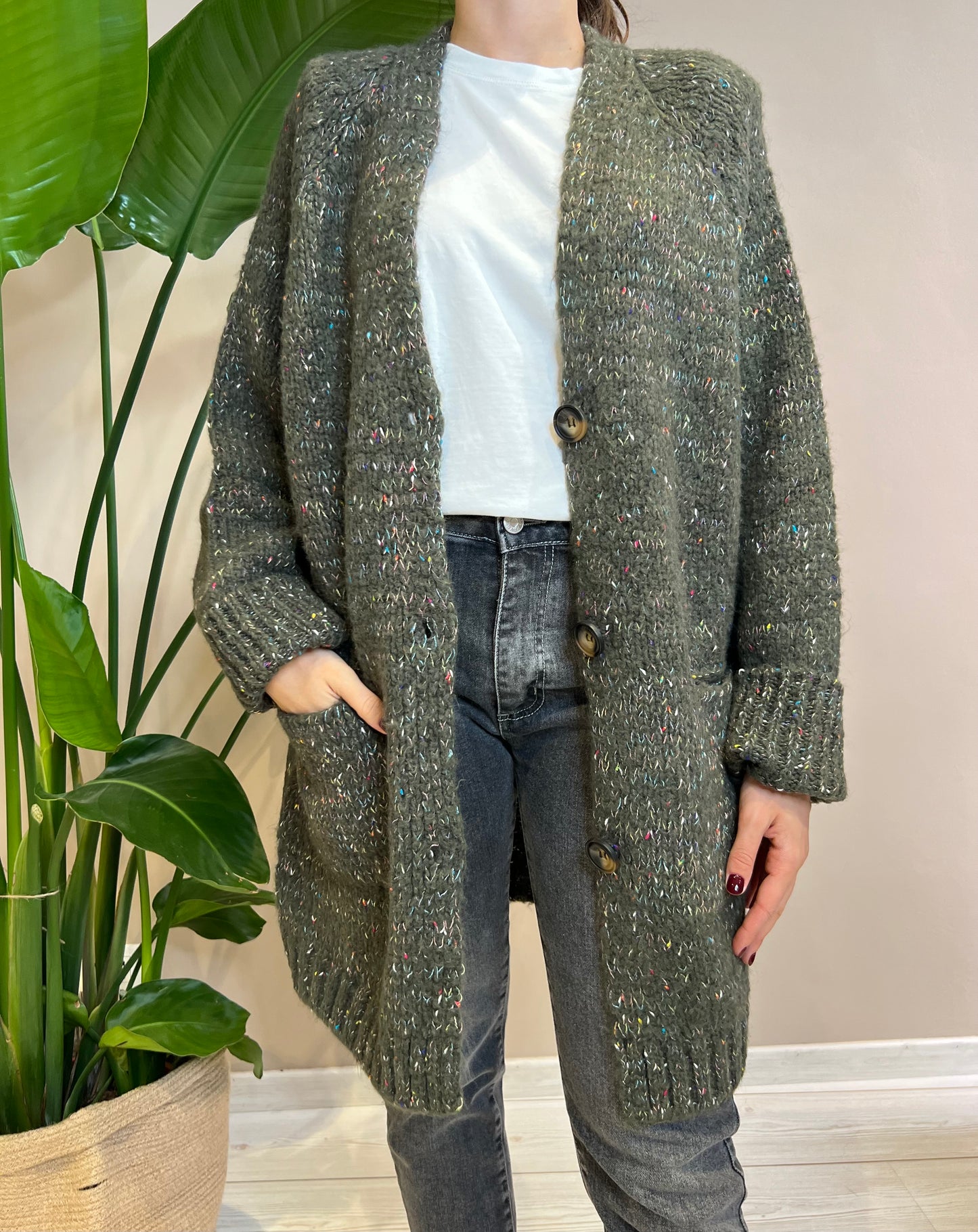 Cardigan lungo