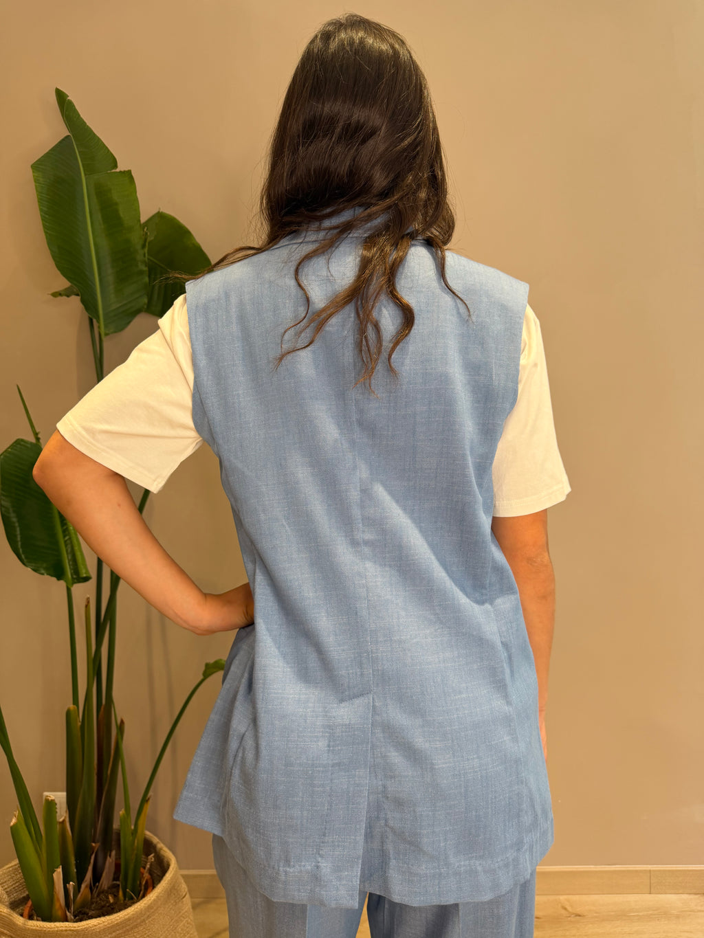 Gilet collo a lancia