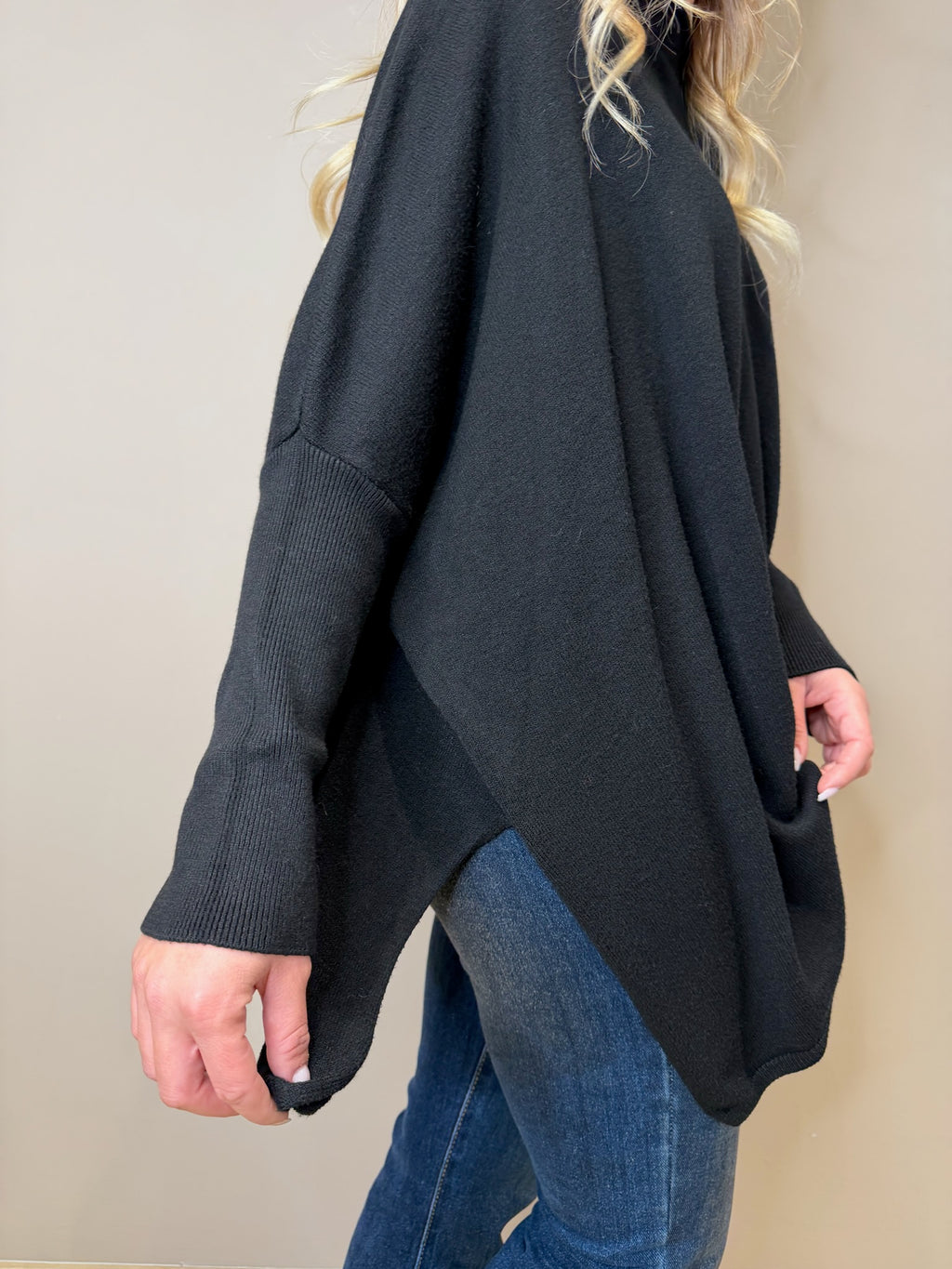 Maglia colletto morbido