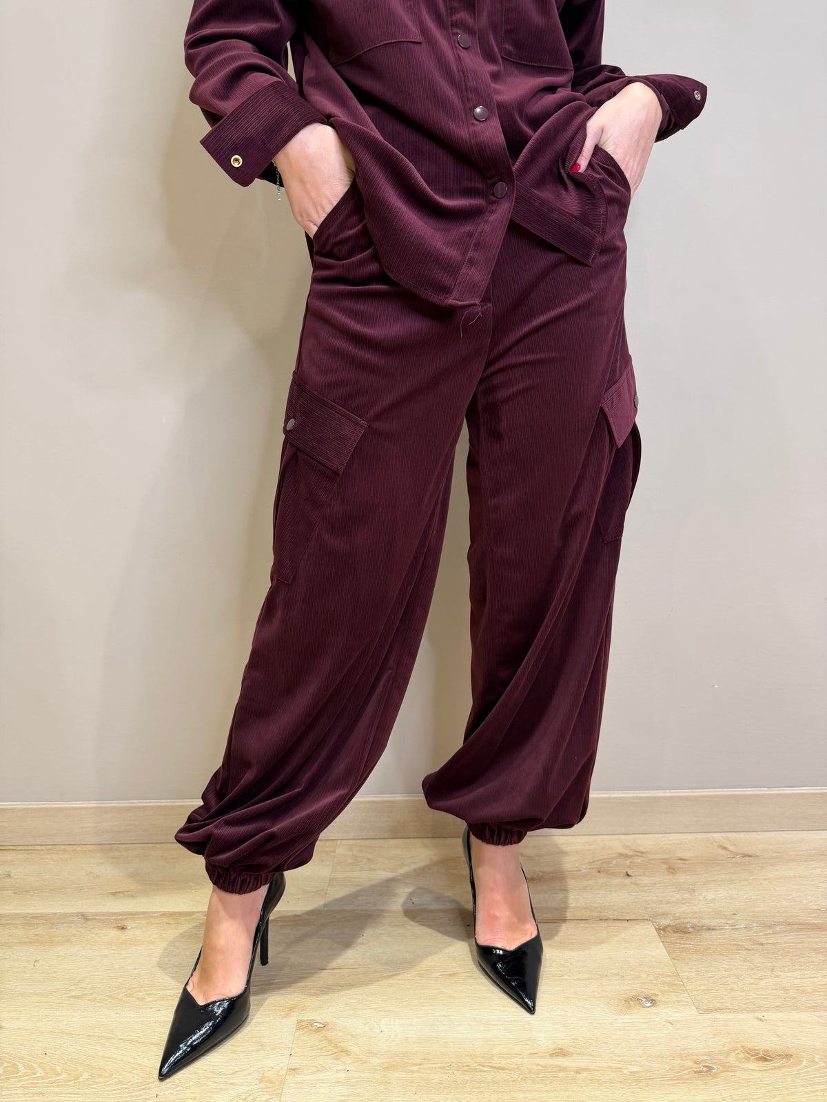 Pantalone in velluto