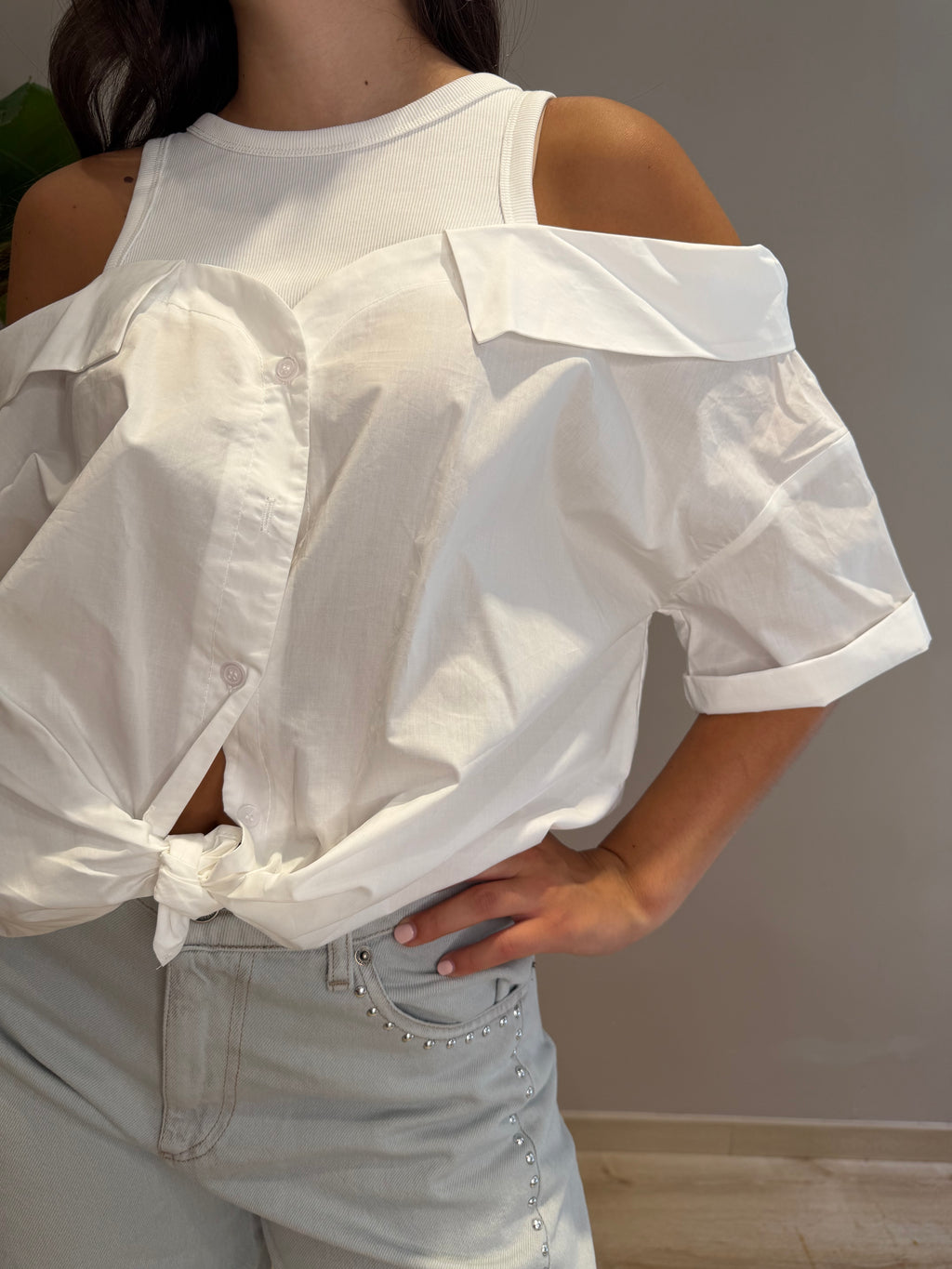 Camicia popeline costina