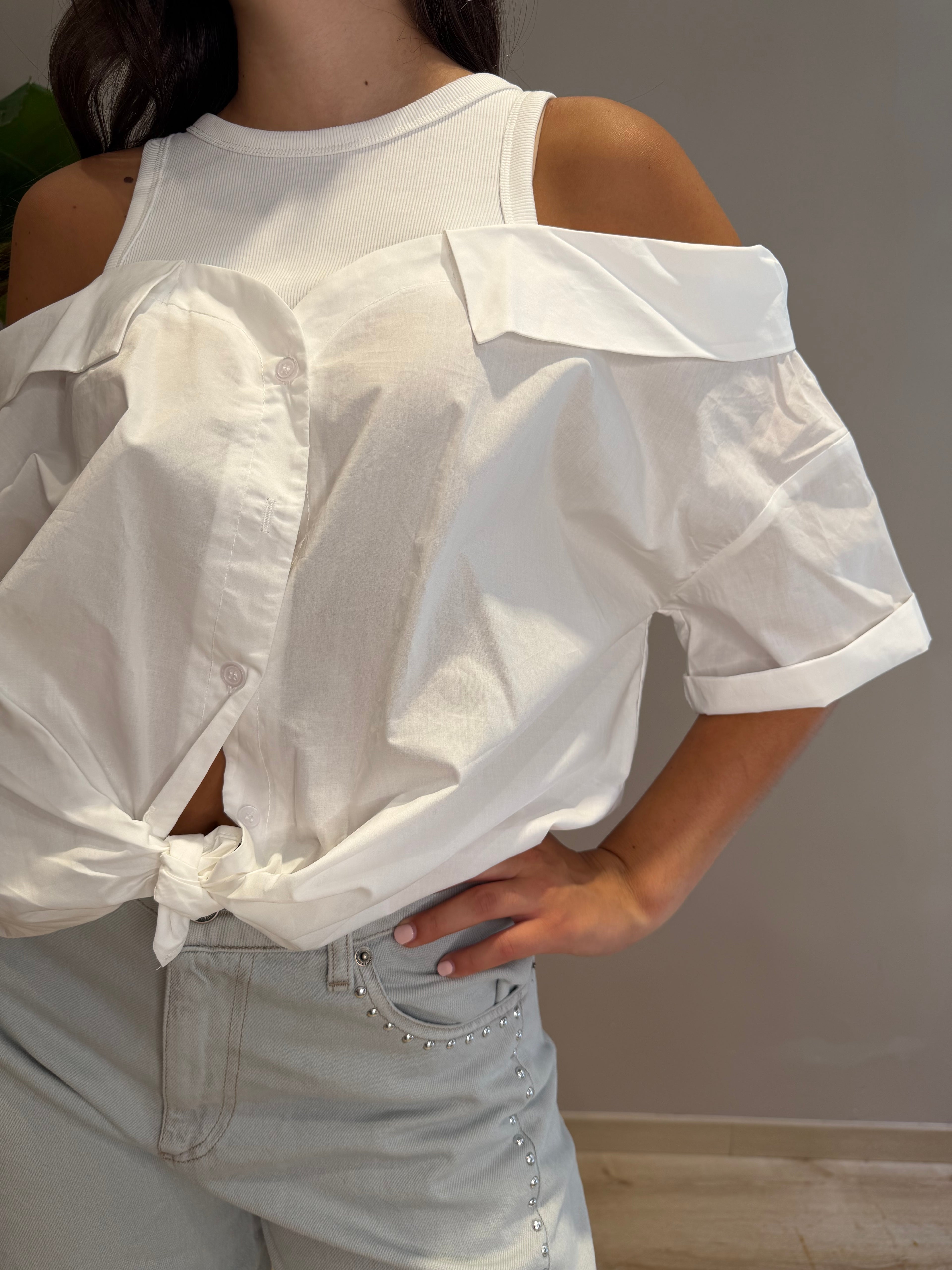 Camicia popeline costina